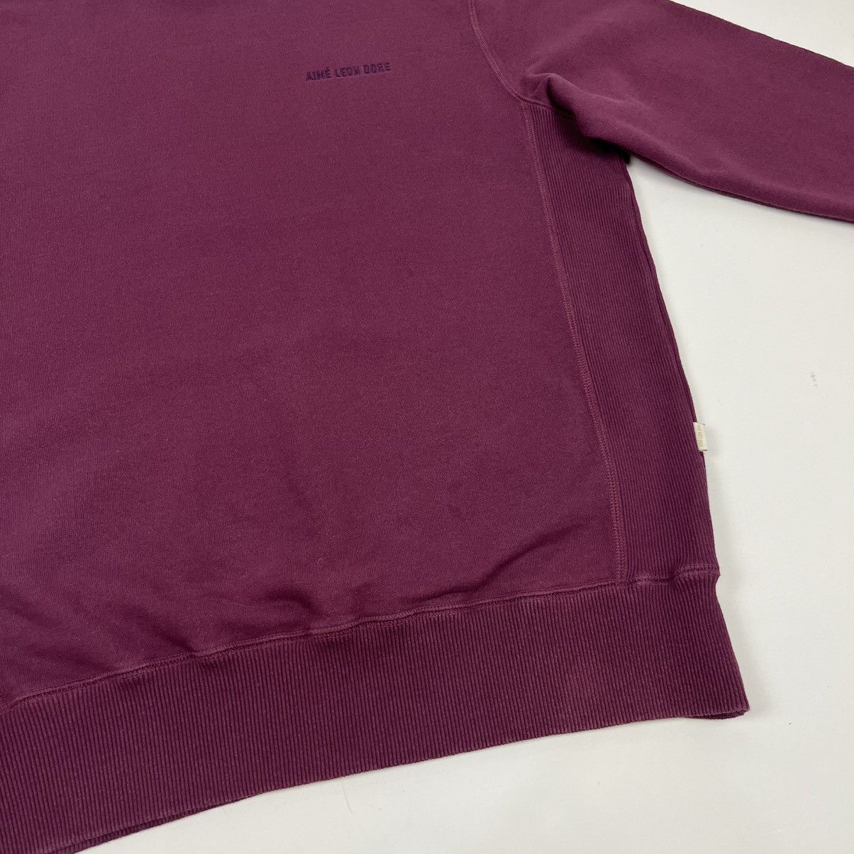Aime Leon Dore Aime Leon Dore Tonal Logo crewneck sweatshirt burgundy Size US L / EU 52-54 / 3 - 9 Thumbnail