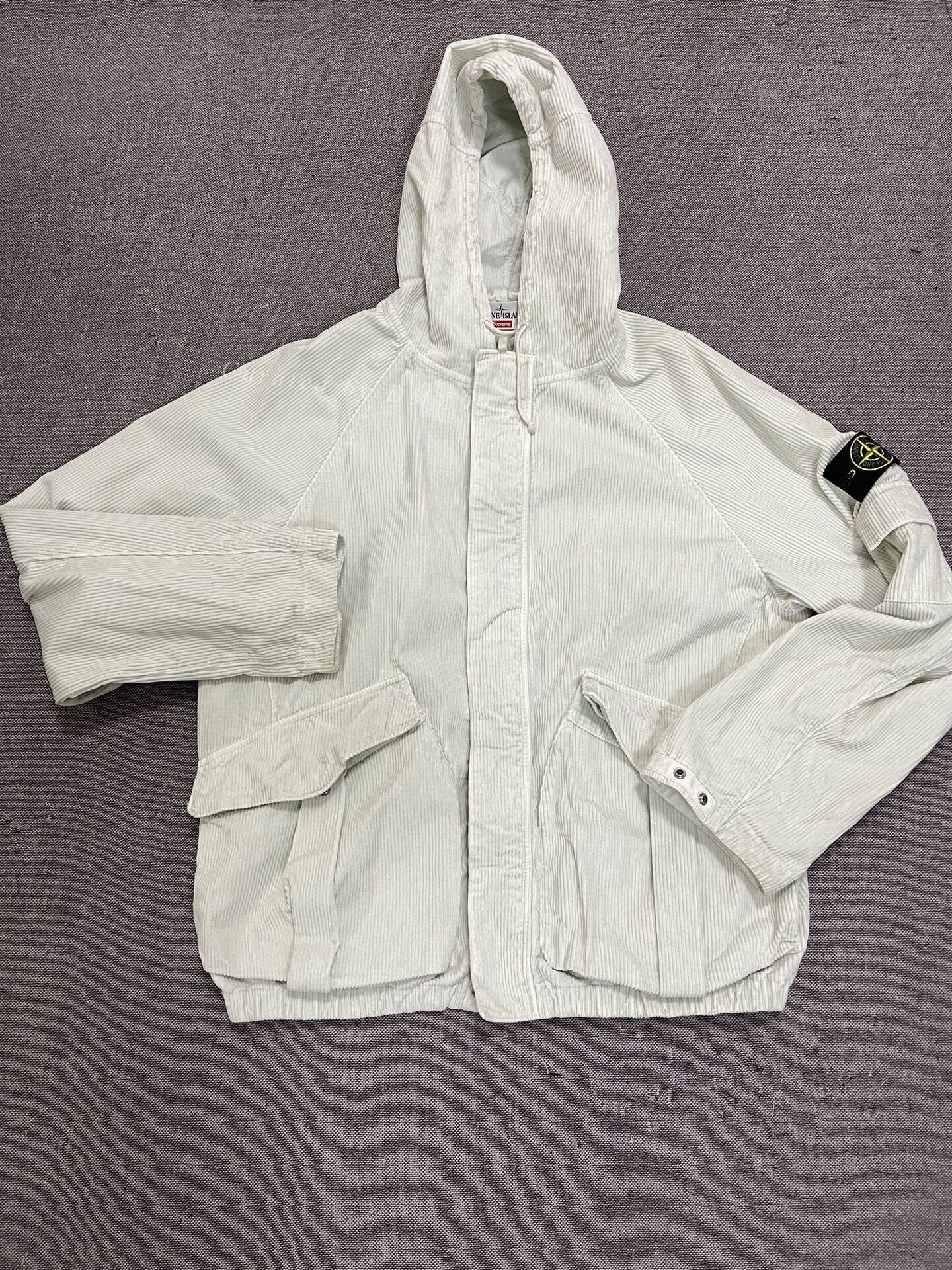 Stone Island Supreme x Stone Island Corduroy Jacket Size US XL / EU 56 / 4 - 1 Thumbnail