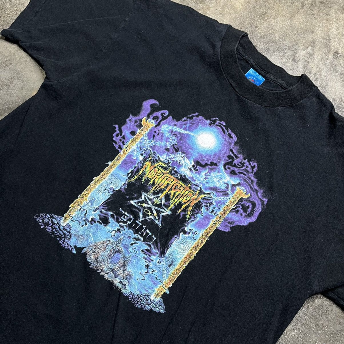 Vintage vintage mortification death heavy metal band tshirt Size US XL / EU 56 / 4 - 5 Thumbnail