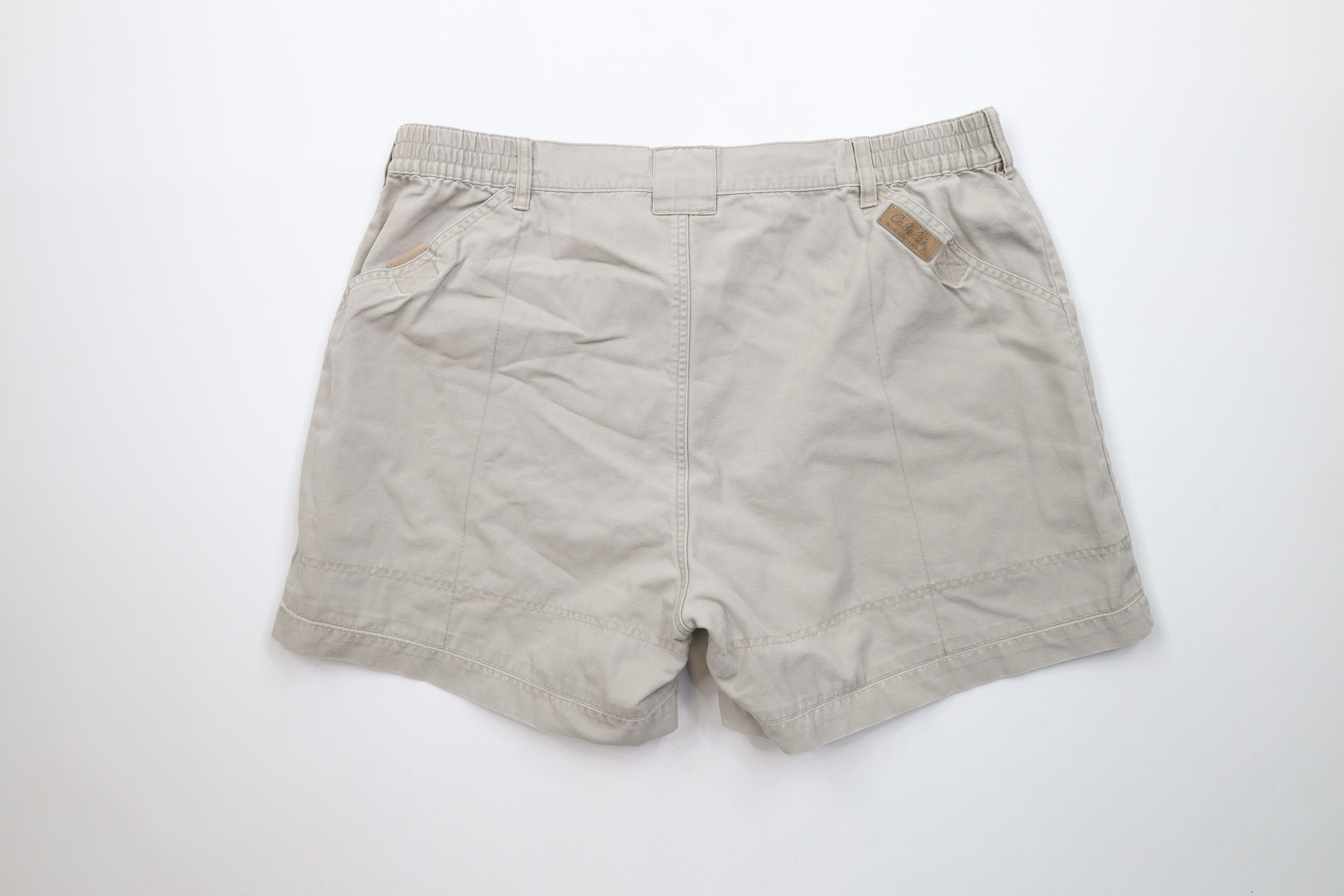 Cabelas × Vintage Vintage Cabelas Above Knee Canvas Cargo Shorts Gray Cotton Size US 40 / EU 56 - 8 Thumbnail