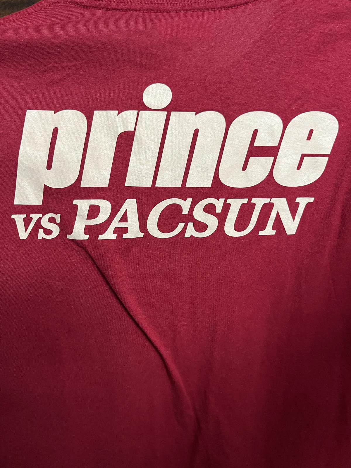 Prince Tennis T-shirt Prince vs Pacsun Sample Tee INX Prints - L Size US L / EU 52-54 / 3 - 6 Thumbnail