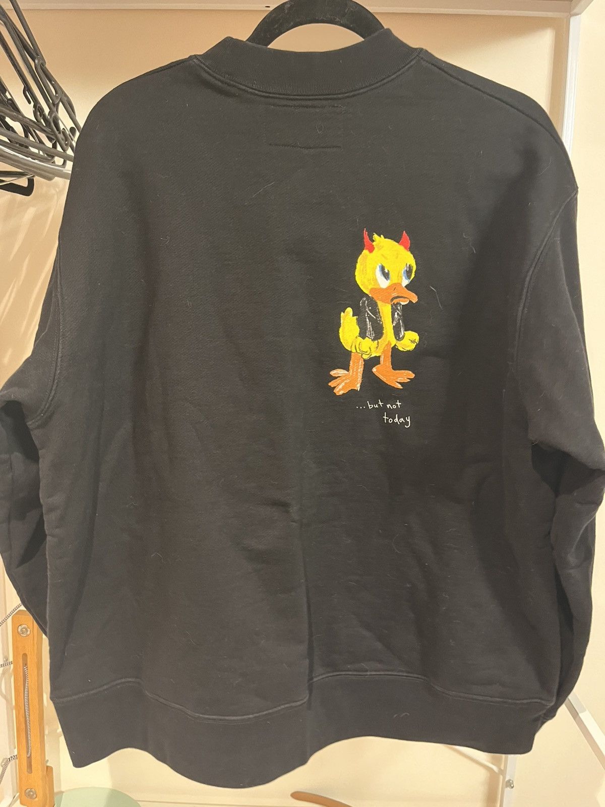 DOMREBEL DOMREBEL black crew neck sweater Size US M / EU 48-50 / 2 - 2 Thumbnail