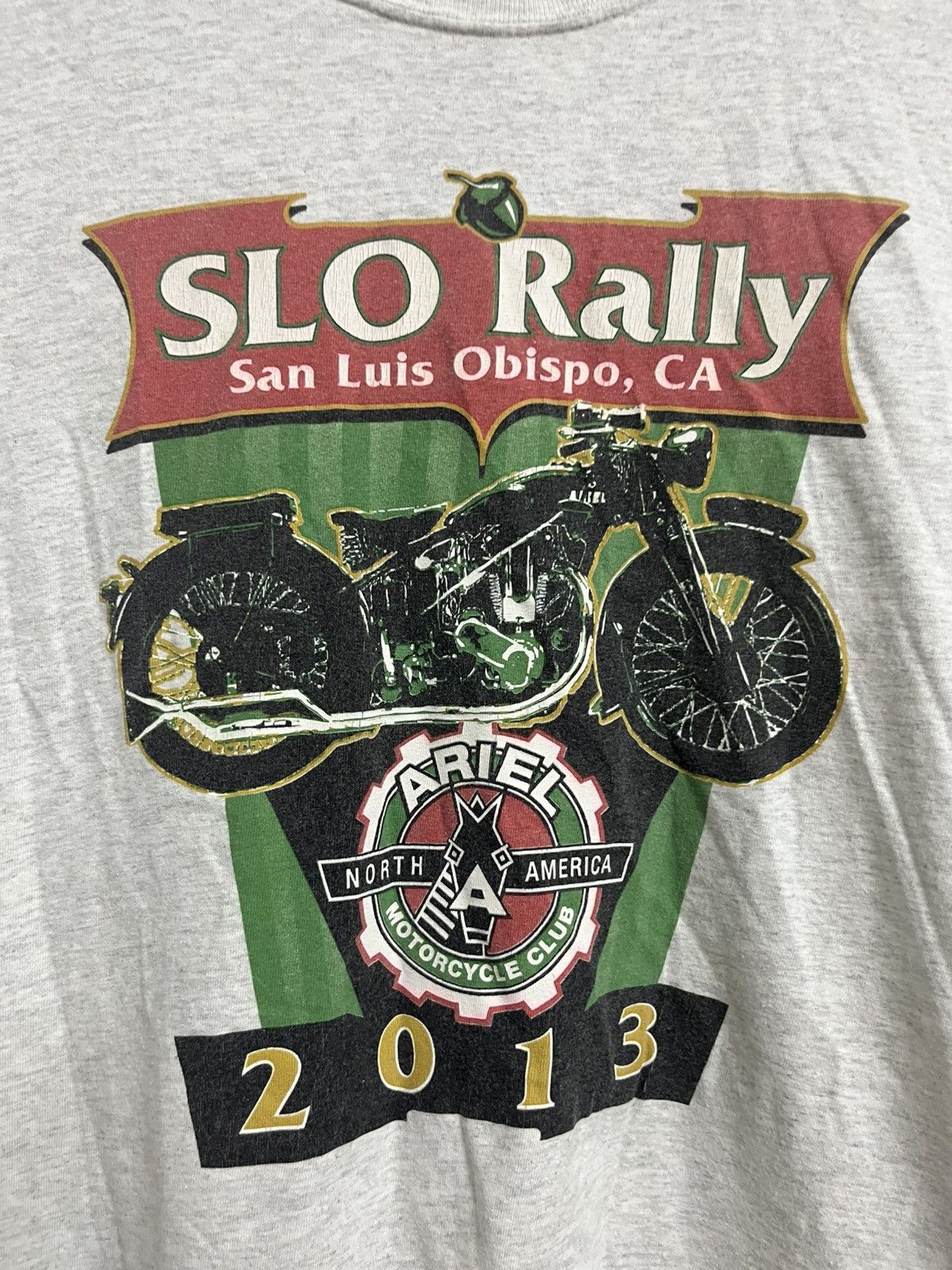 Harley Davidson 💥Offer💥Vintage Slo Rally San Luis Old Motorcycles Size US L / EU 52-54 / 3 - 4 Thumbnail