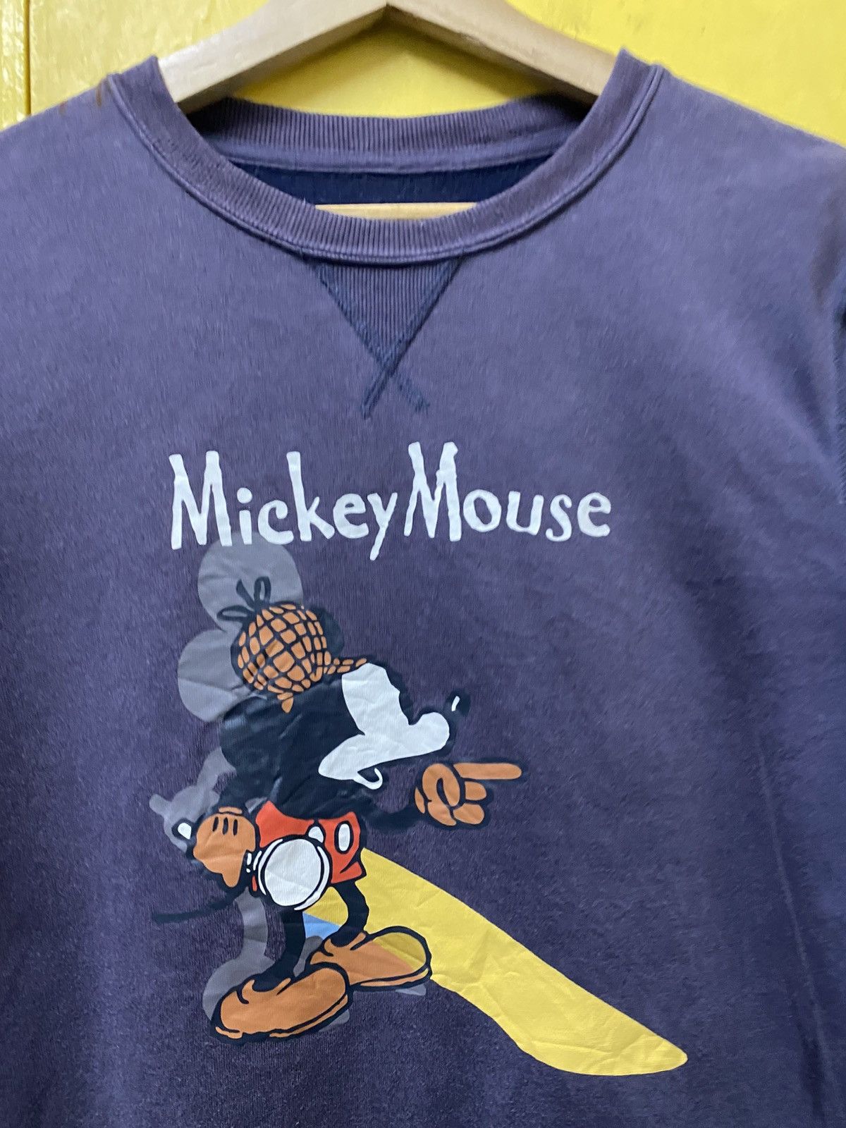 Disney Mickey Mouse Faded Sweatshirt Crewneck Tee Size US M / EU 48-50 / 2 - 3 Thumbnail