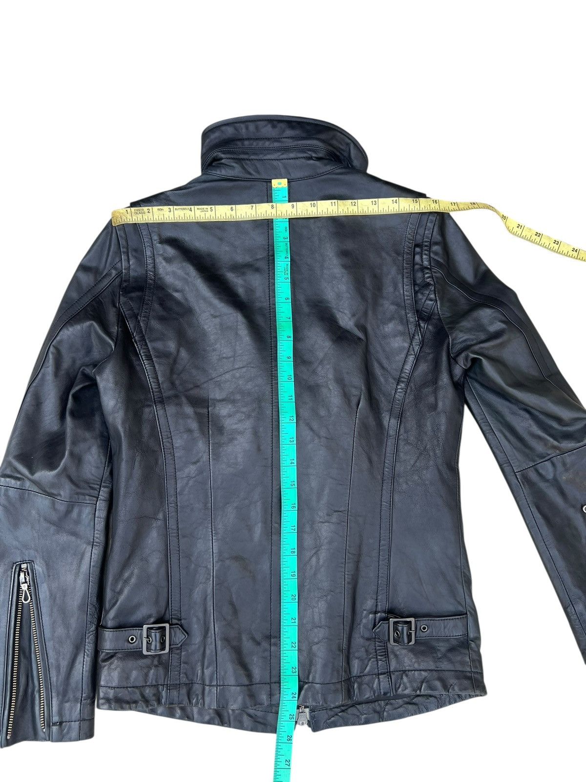 Schlussel Schlussel Japan Patina Sheepskin Leather Jacket Size US S / EU 44-46 / 1 - 19 Thumbnail