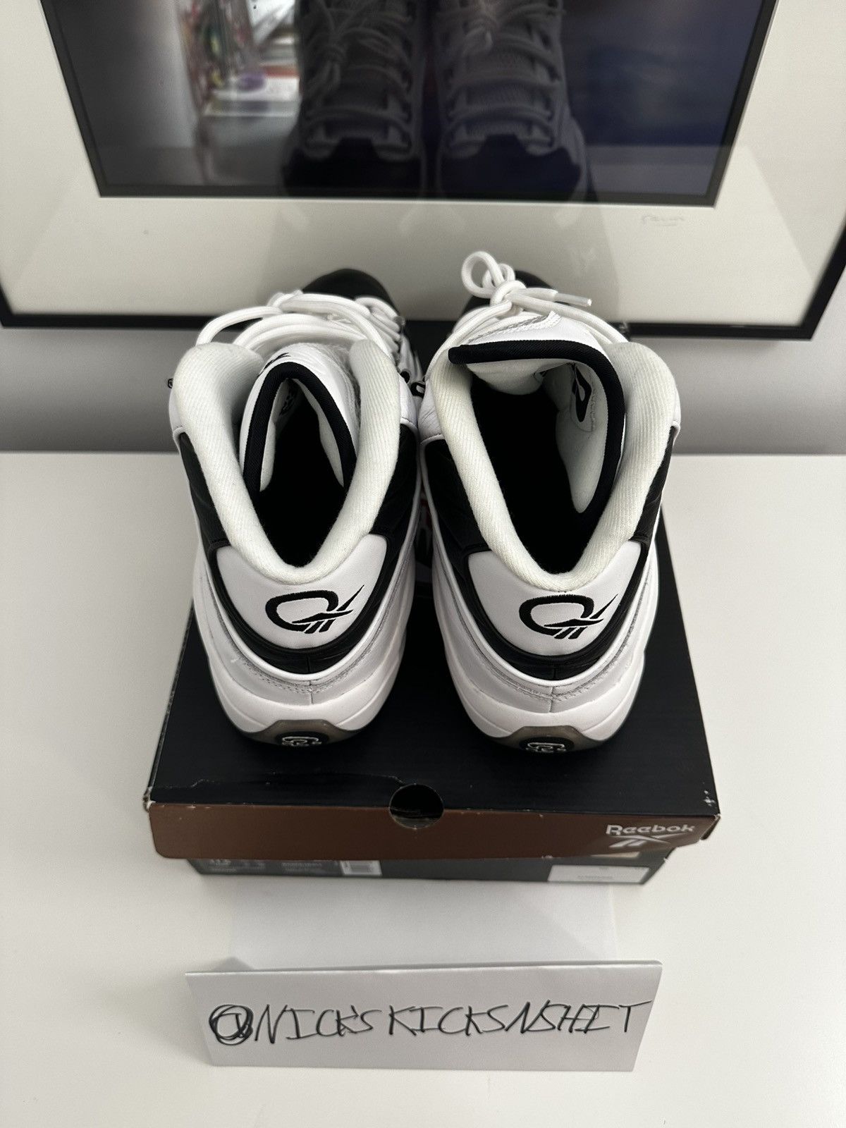Reebok Reebok Question Mid Why Not Us Size US 11.5 / EU 44-45 - 6 Thumbnail