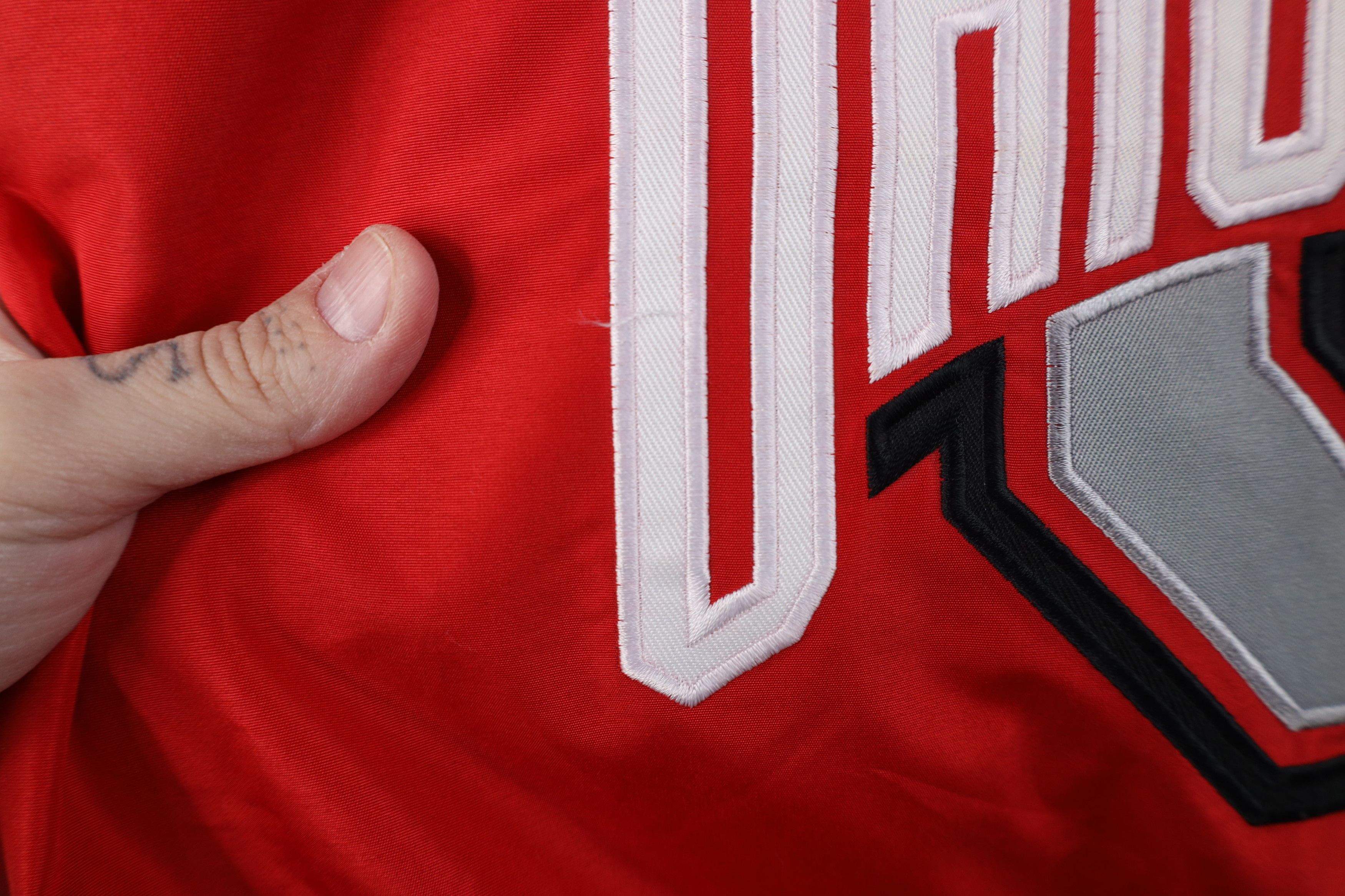 Vintage Vintage 90s Y2K Ohio State University Windbreaker Jacket Size US L / EU 52-54 / 3 - 5 Thumbnail