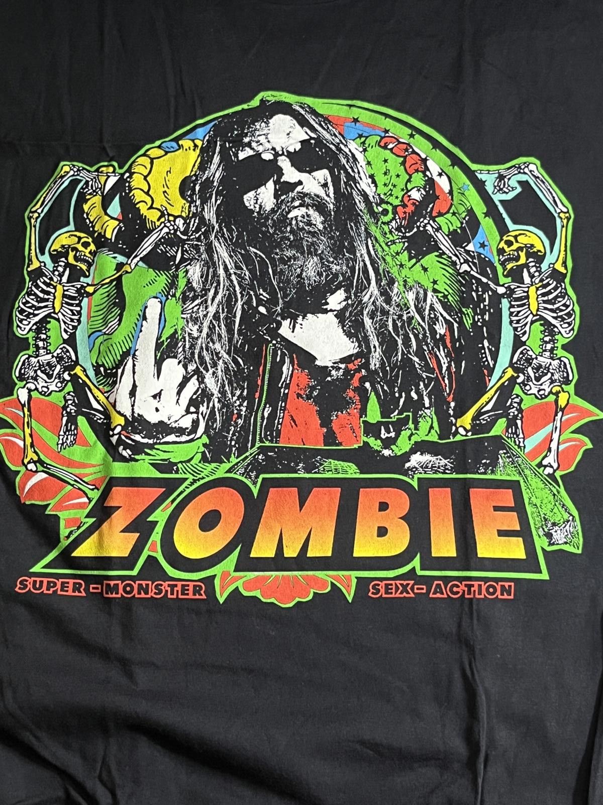 Designer Rob Zombie Tour T-shirt Satanic Orgy Tour 2017 - XXL Size US XXL / EU 58 / 5 - 4 Thumbnail