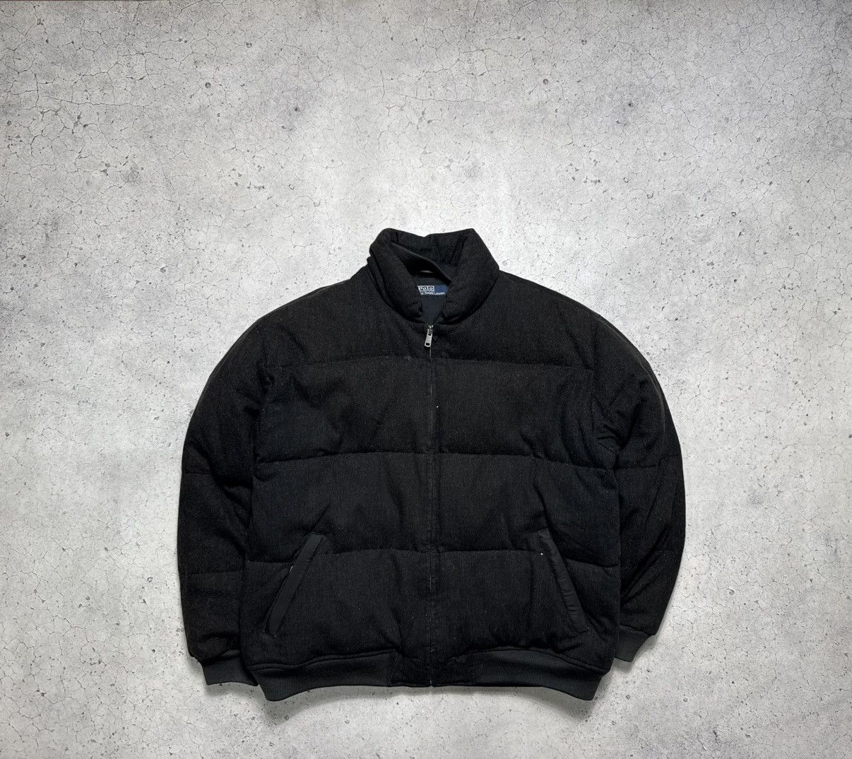 Polo Ralph Lauren Polo Ralph Lauren Wool Down Puffer Bomber Jacket PRL Size US L / EU 52-54 / 3 - 1 Thumbnail