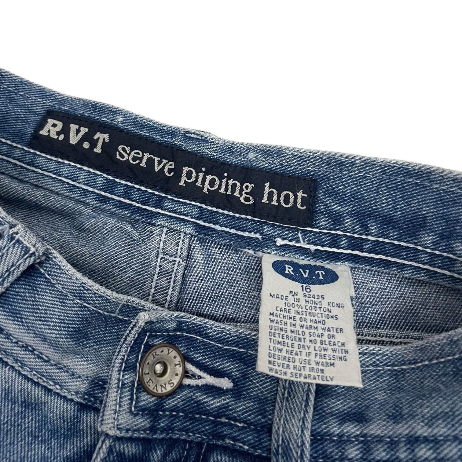 Vintage R.V.T Vintage Floral Embroidered Ankle Cropped Jeans Size 26" / US 2 / IT 38 - 6 Thumbnail