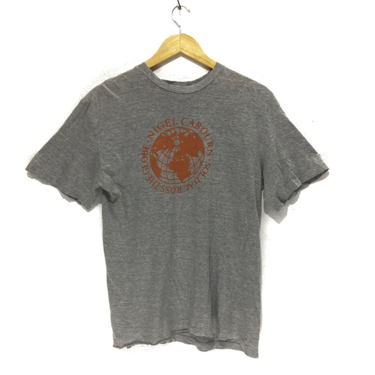 Nigel Cabourn NIGEL CABOURN ENGLAND Designer The Globe Logo Tee Shirt Size US M / EU 48-50 / 2 - 1 Thumbnail