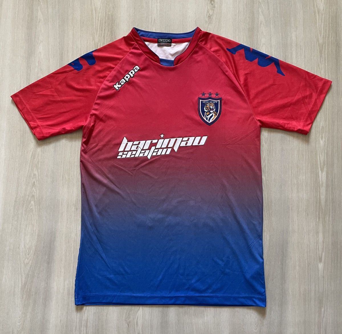 Kappa 2012/13 Kappa Johor Darul Ta'Zim (Malaysia) Home Jersey XL Size US XL / EU 56 / 4 - 1 Thumbnail