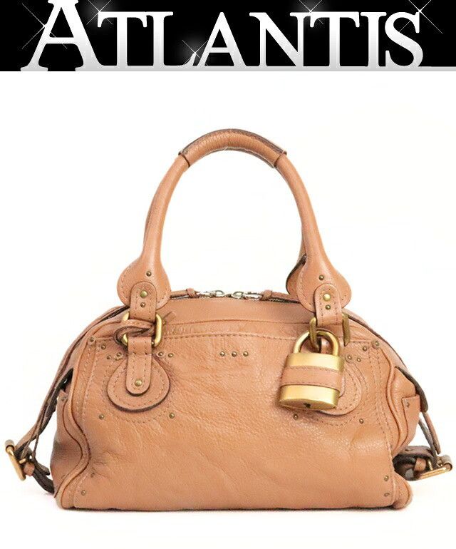 Chloe Chloe Paddington Leather Brown G-Hardware Handbag Size ONE SIZE - 1 Thumbnail