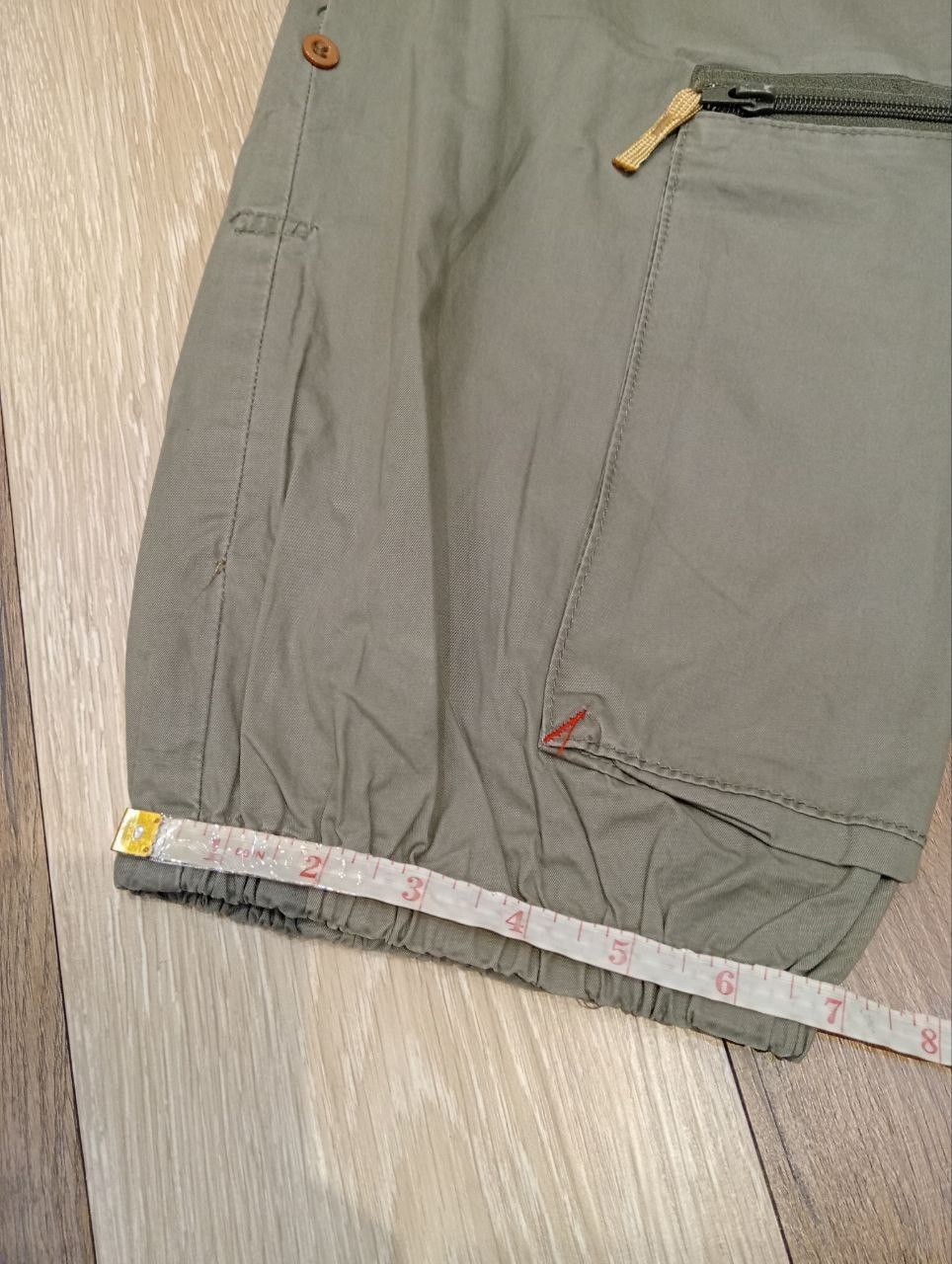 Japanese Brand ROMP LOW RISE MULTIPOCKET PARACHUTE PANTS Size 35" - 14 Thumbnail