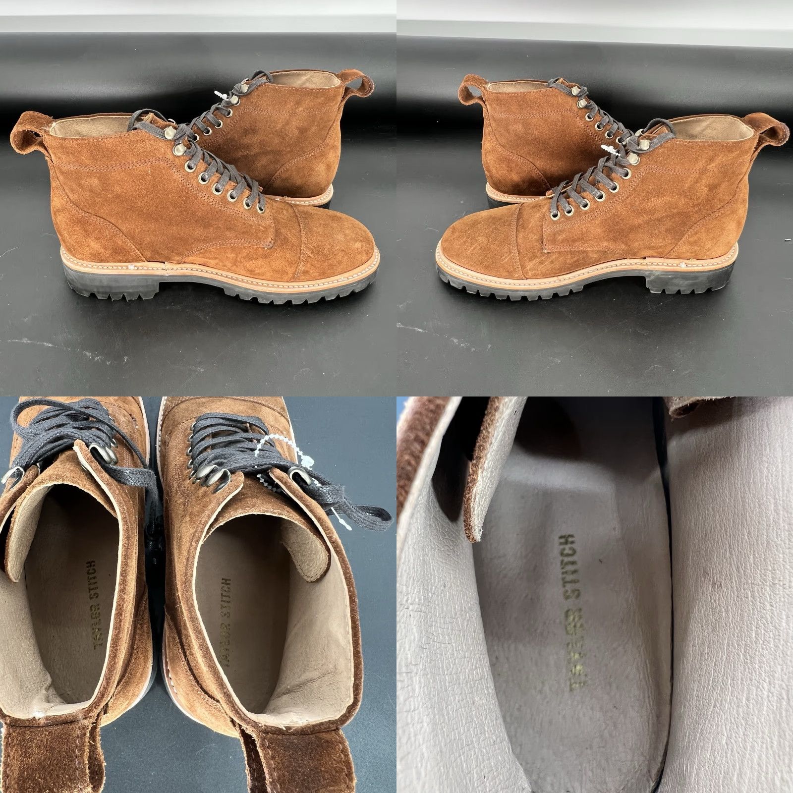 Taylor Stitch Taylor Stitch Men’s Boot The Moto Snuff Brown Suede Lace Up Leather Lining Rubber Outsole Biker Shoes Size 9 Size US 9 / EU 42 - 8 Thumbnail
