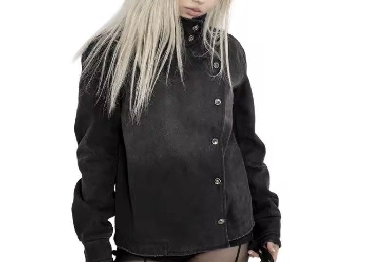 Japanese Brand Washed Japanese Retro Y2k Fencing Jacket Vintage Style Size US XL / EU 56 / 4 - 4 Thumbnail