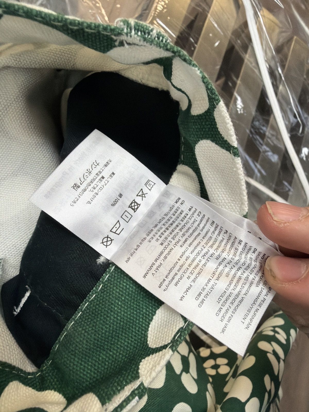 Carhartt Wip × Marni Marni Carhartt Green Flower Trouser Pants Size US 30 / EU 46 - 6 Thumbnail