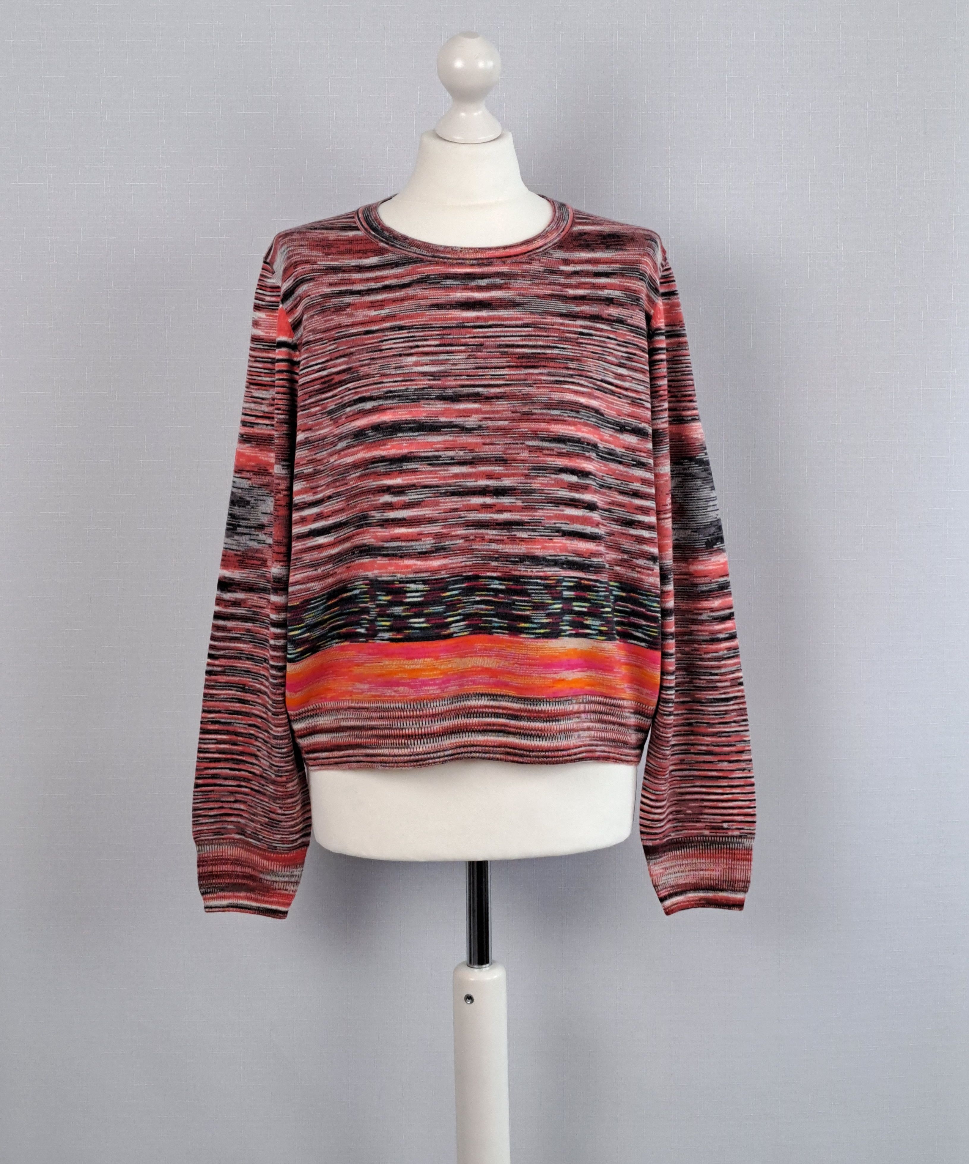 Missoni MISSONI space-dyed wool sweater. Size 48IT Size L / US 10 / IT 46 - 1 Thumbnail