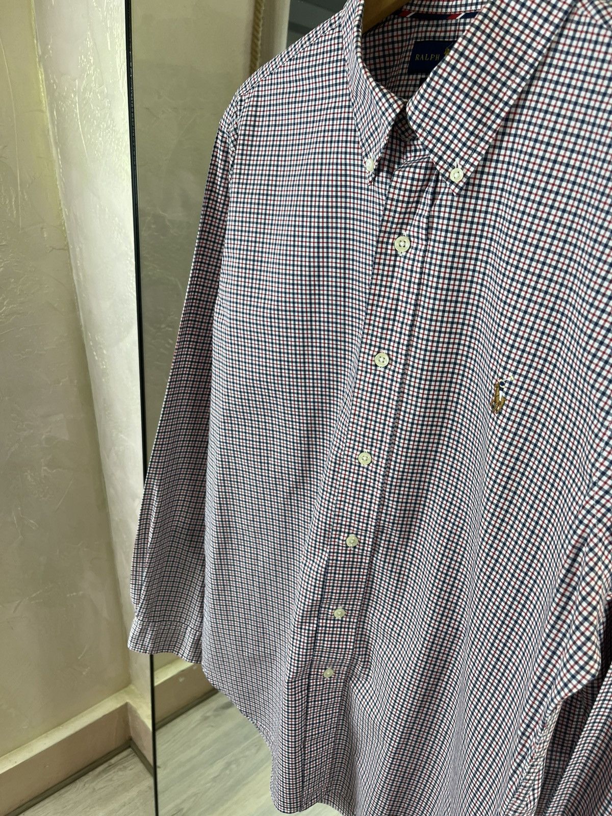 Polo Ralph Lauren Polo Ralph Lauren Slim Fit Premium Cotton Stretch CheckShirt Size US L / EU 52-54 / 3 - 5 Thumbnail