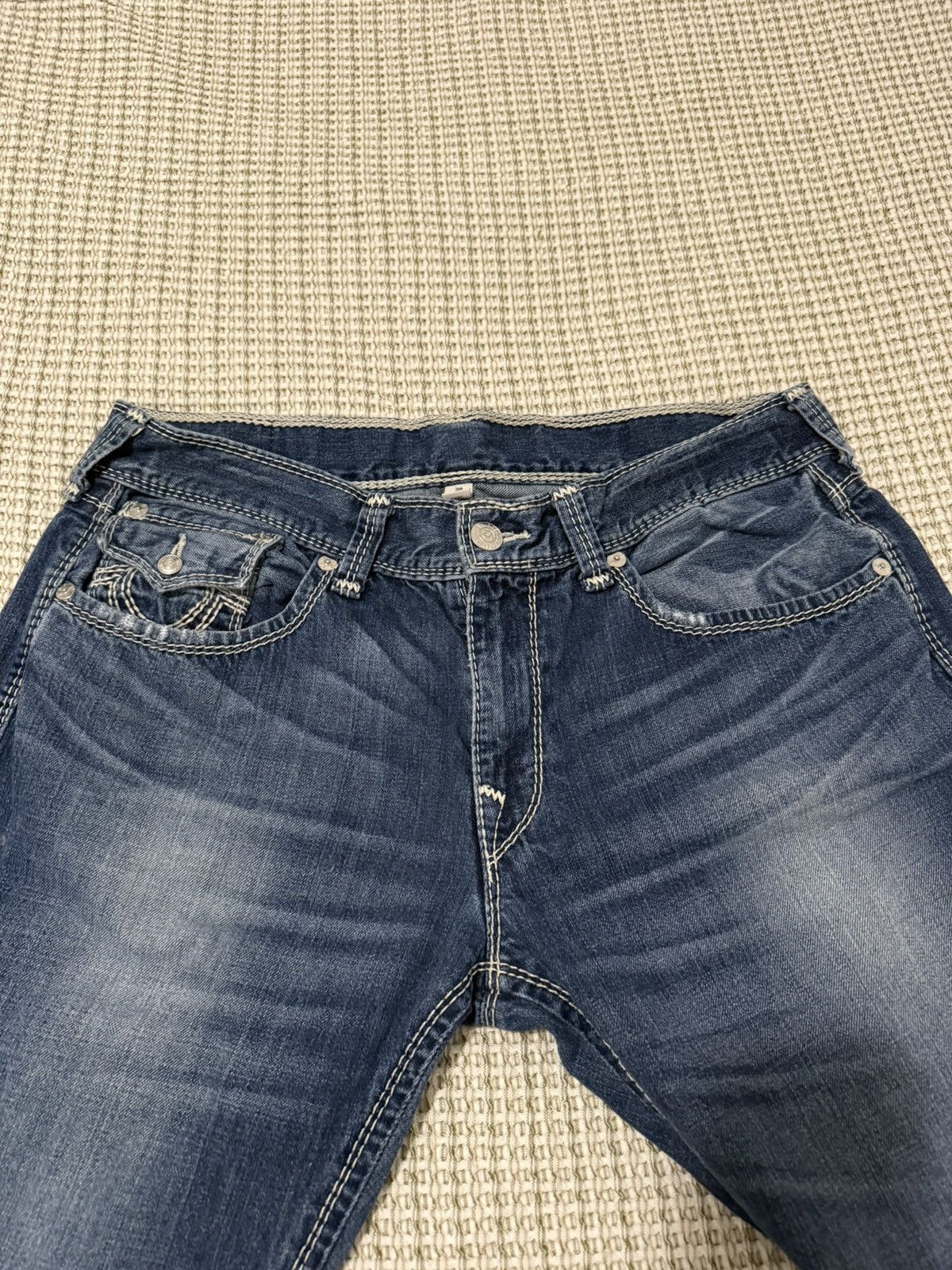 True Religion True Religion Double Stitch Denim Jeans Size US 38 / EU 54 - 4 Thumbnail