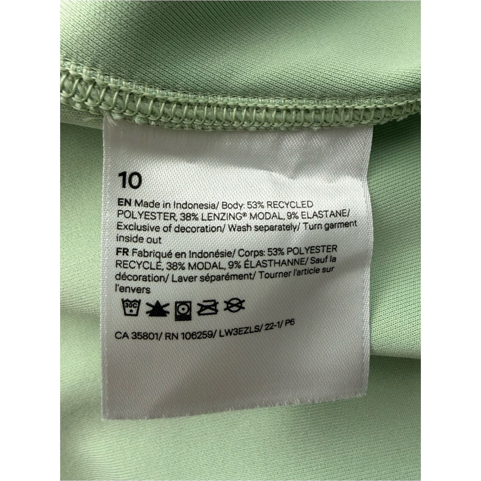 Lululemon Lululemon Oversized Softstreme Green Crewneck Sweatshirt Size L / US 10 / IT 46 - 3 Thumbnail