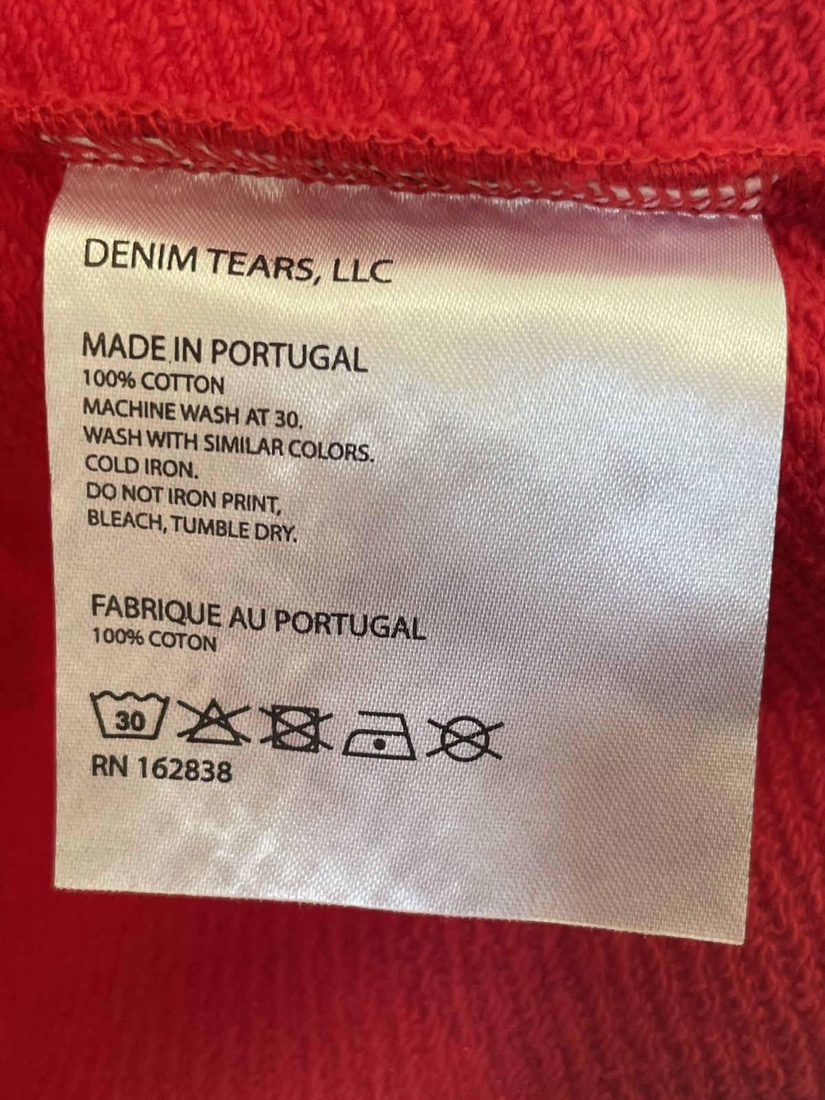 DENIM TEARS Denim Tears x Arthur Jafa Systemic Racism Controls America Size US L / EU 52-54 / 3 - 6 Thumbnail
