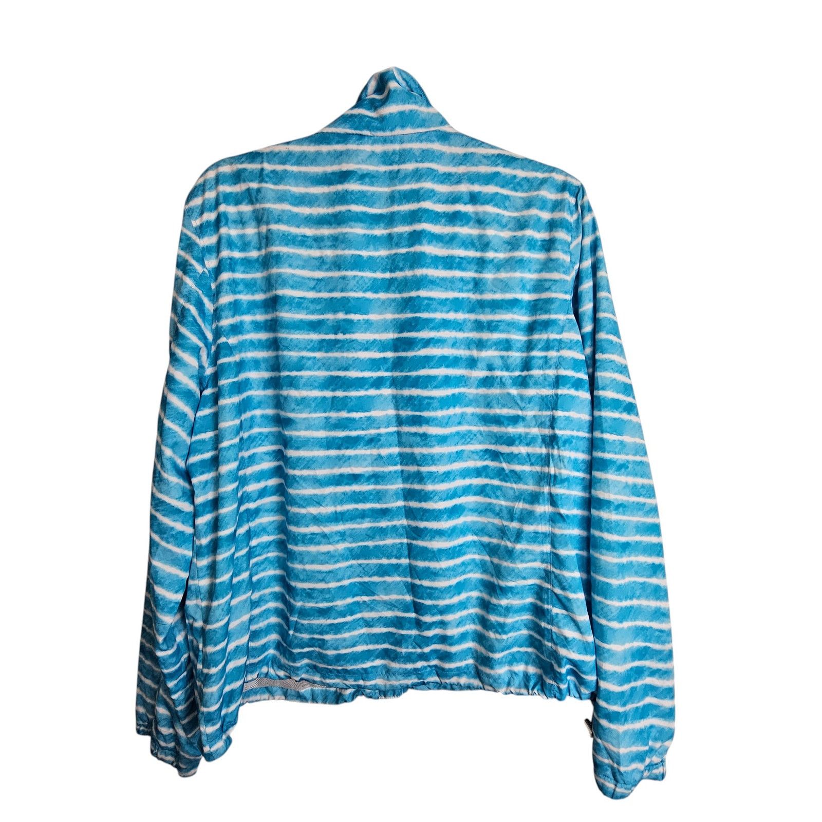 Ralph Lauren Ralph Lauren Active Striped Full Zip Windbreaker Jacket Size XL / US 12-14 / IT 48-50 - 8 Thumbnail