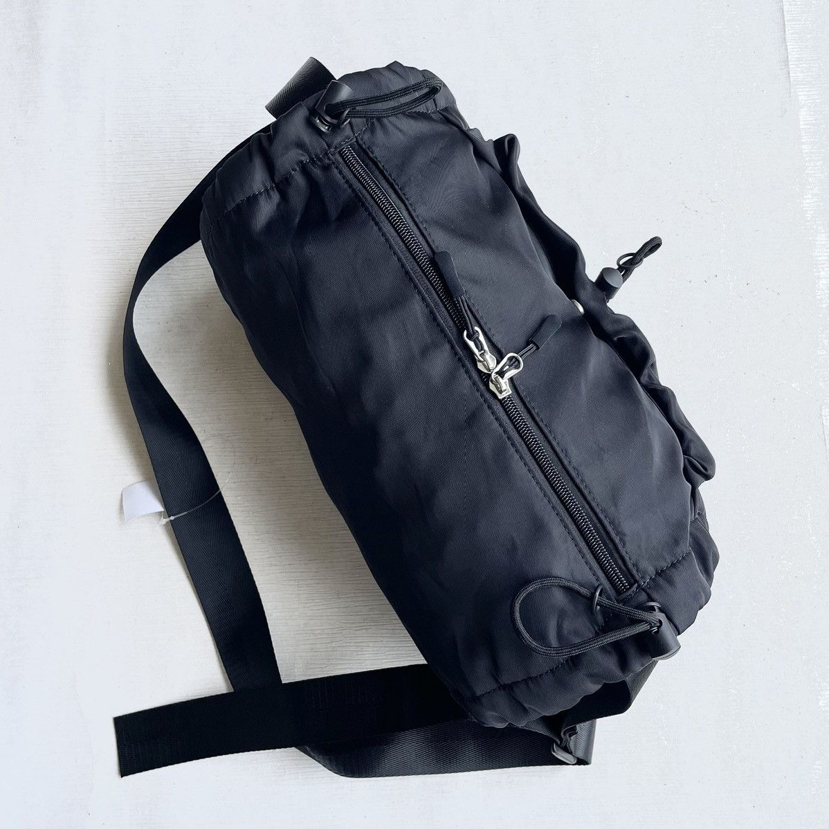 Other Black Nylon Soft Wrinkled Duffle Bag Size ONE SIZE - 5 Thumbnail