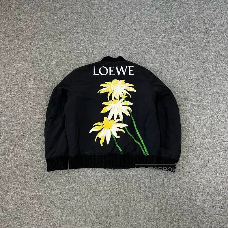 Loewe Loewe Floral Print Baseball Jacket Size US M / EU 48-50 / 2 - 2 Thumbnail