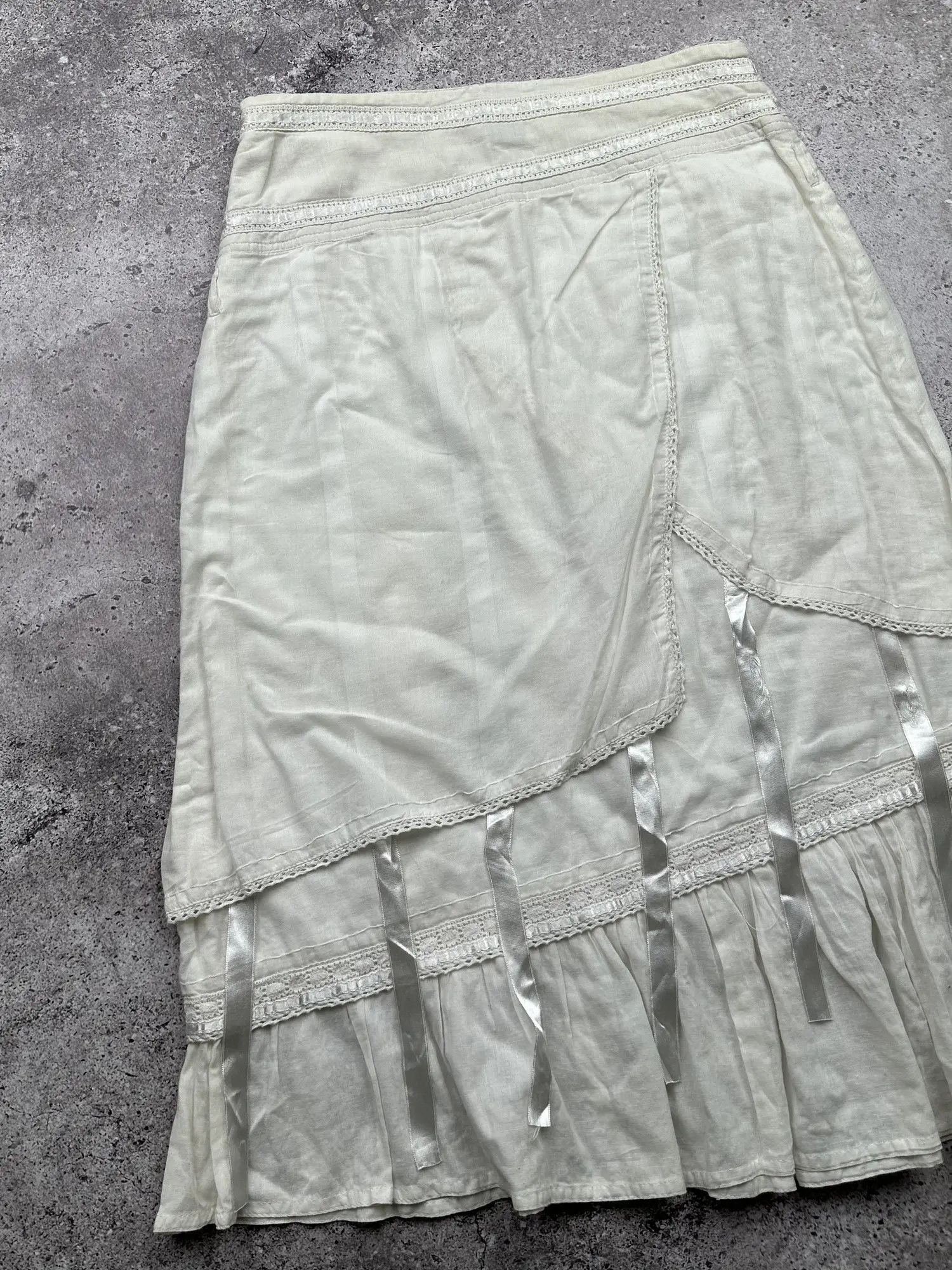 Vintage Vintage Bondage Flare Skirt C385(V643)(E8) Size 27" / US 4 / IT 40 - 6 Thumbnail