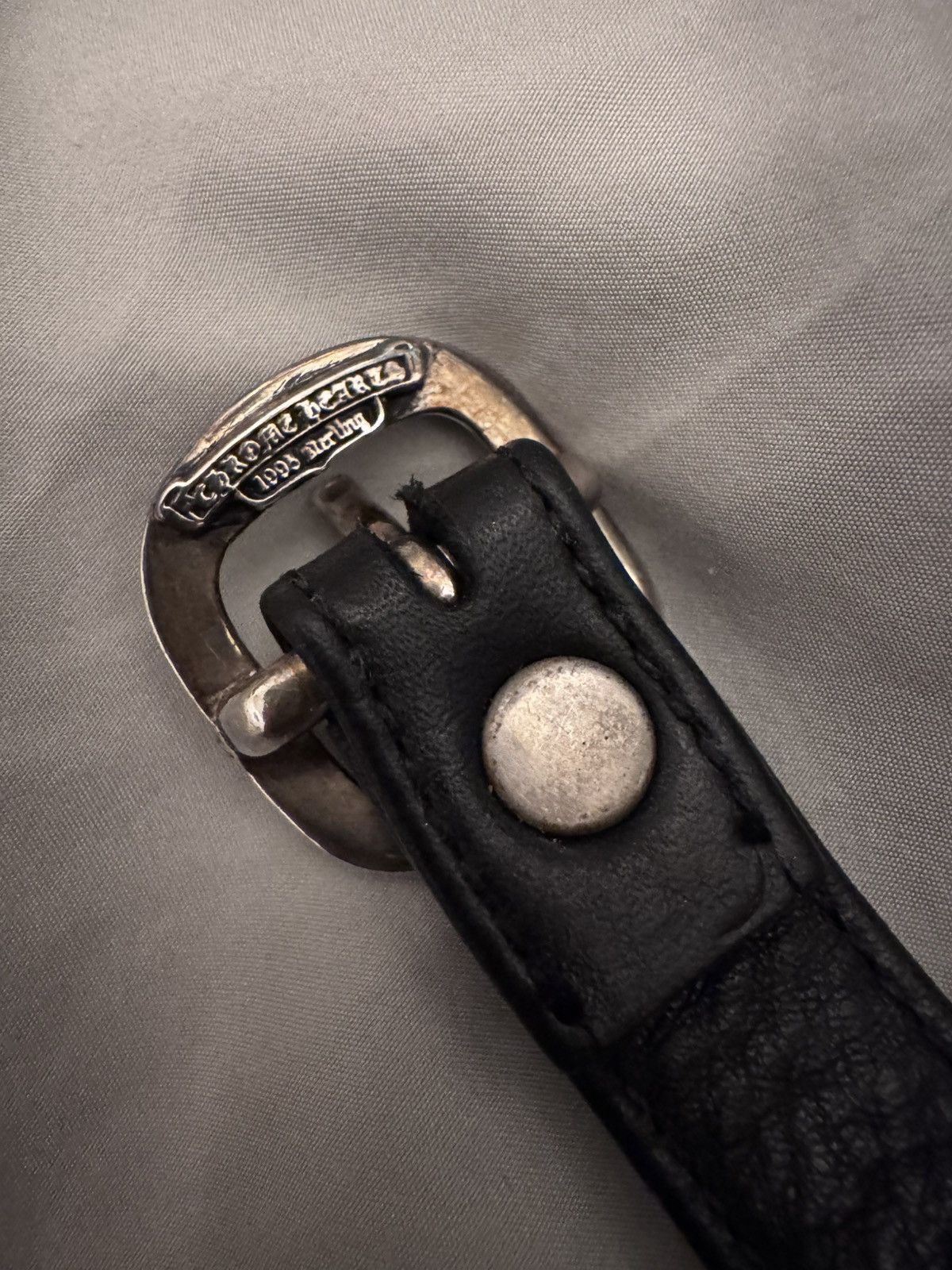 Chrome Hearts Chrome Hearts Cross Gunslinger Leather Bracelet Size ONE SIZE - 7 Thumbnail