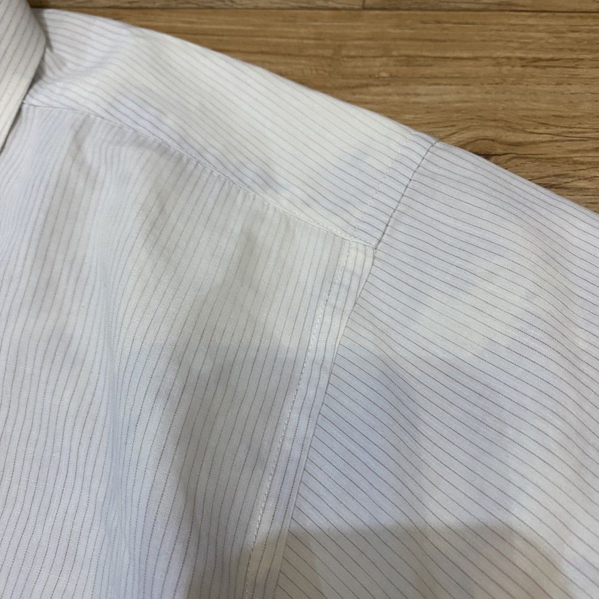 Issey Miyake Vintage IM Product By Issey Miyake Stripe Button Up Shirt Size US L / EU 52-54 / 3 - 4 Thumbnail