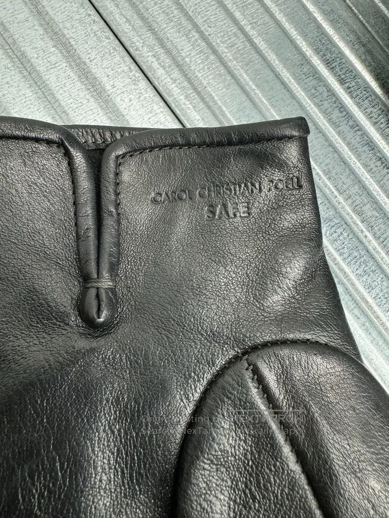 Carol Christian Poell Carol Christian Poell size 46 Drop rubber gloves Size ONE SIZE - 2 Thumbnail