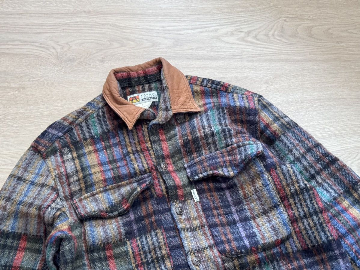 Man Made In Australia Vintage 00’s Kakadu Traders Australia Flannel Shirt Size US M / EU 48-50 / 2 - 2 Thumbnail