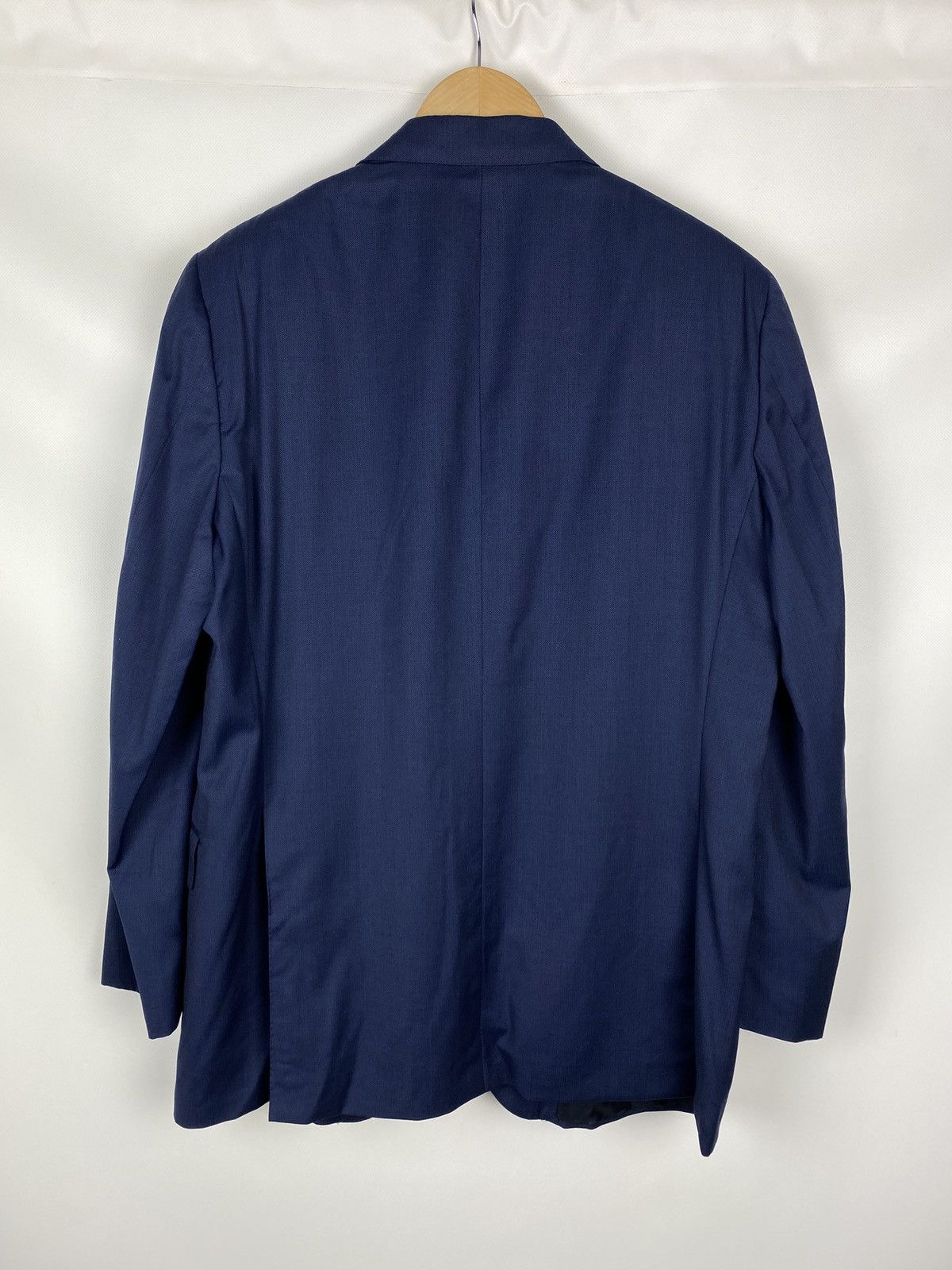 Caruso Caruso Superfine 120’s men’s wool blazer jacket sport coat Size 44R - 13 Thumbnail