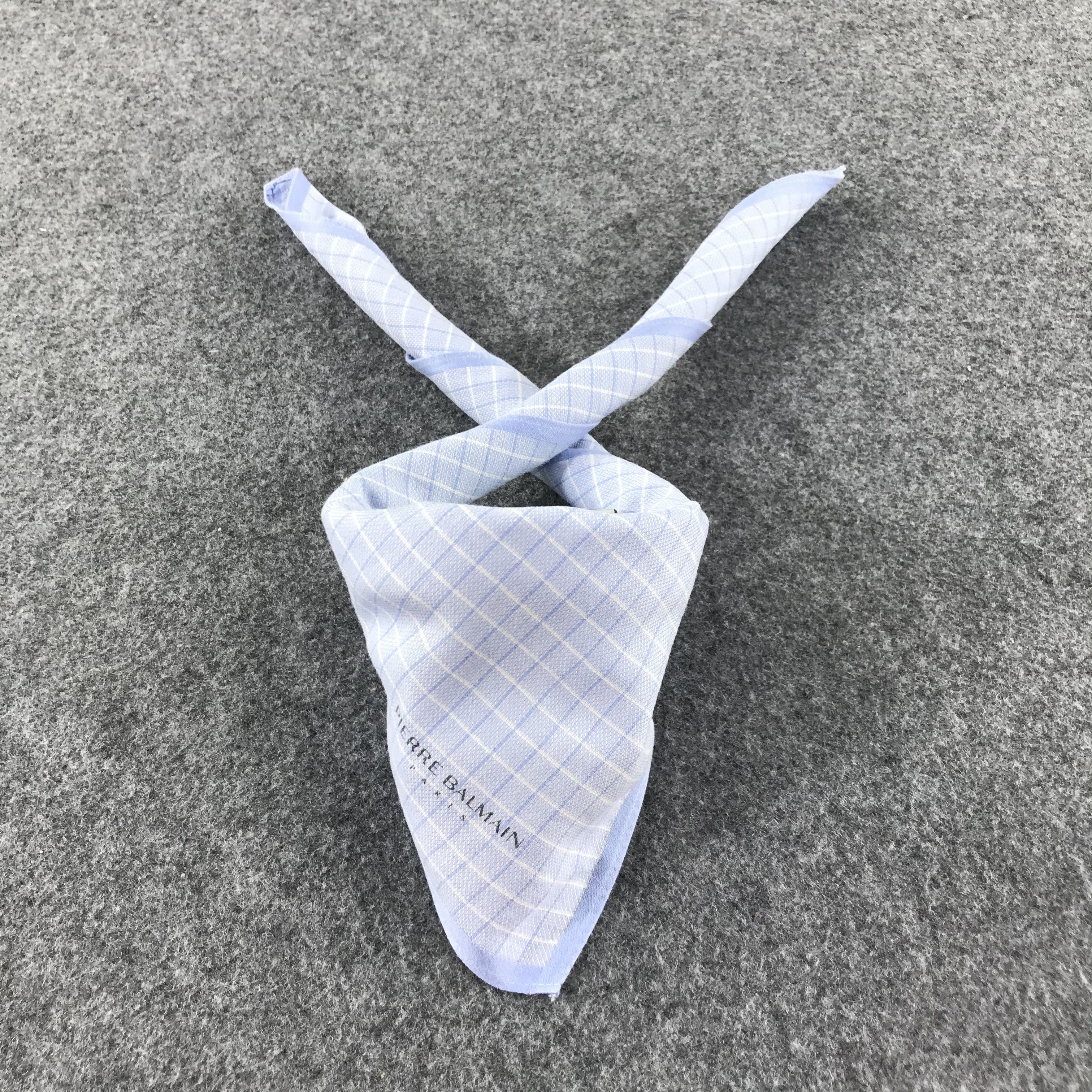 Pierre Balmain Pierre Balmain Handkerchief Neckerchief Bandana H121 Size ONE SIZE - 1 Thumbnail