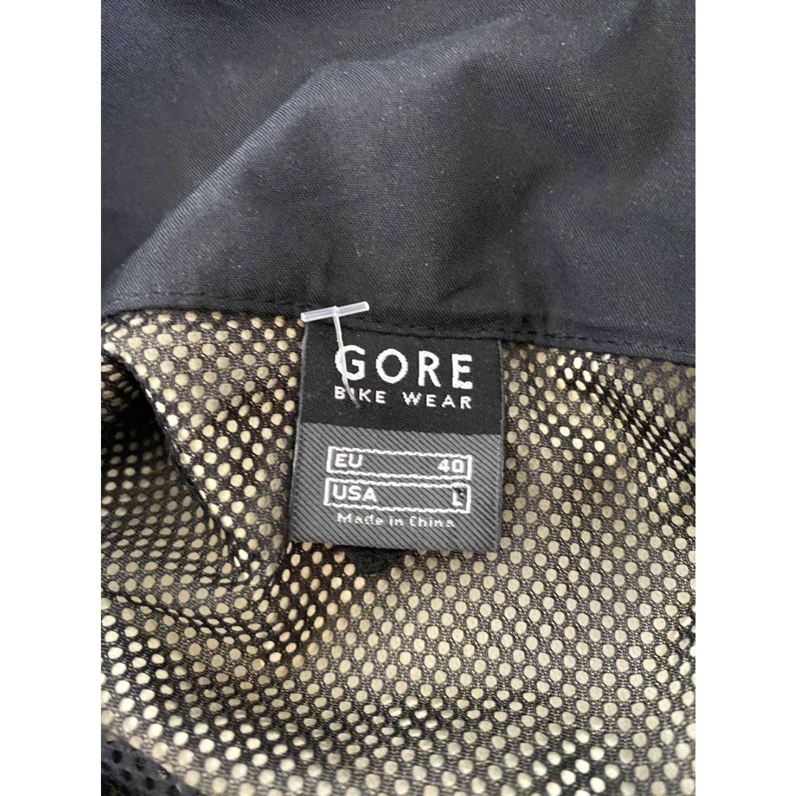 GOREWEAR GORE BIKE WEAR Jacket Mens Track Jacket Black L Full Zip Windbreaker Sprt Running Shirt/Coat Regular Fit Pattern Solid Long Sleeve Size US L / EU 52-54 / 3 - 3 Thumbnail