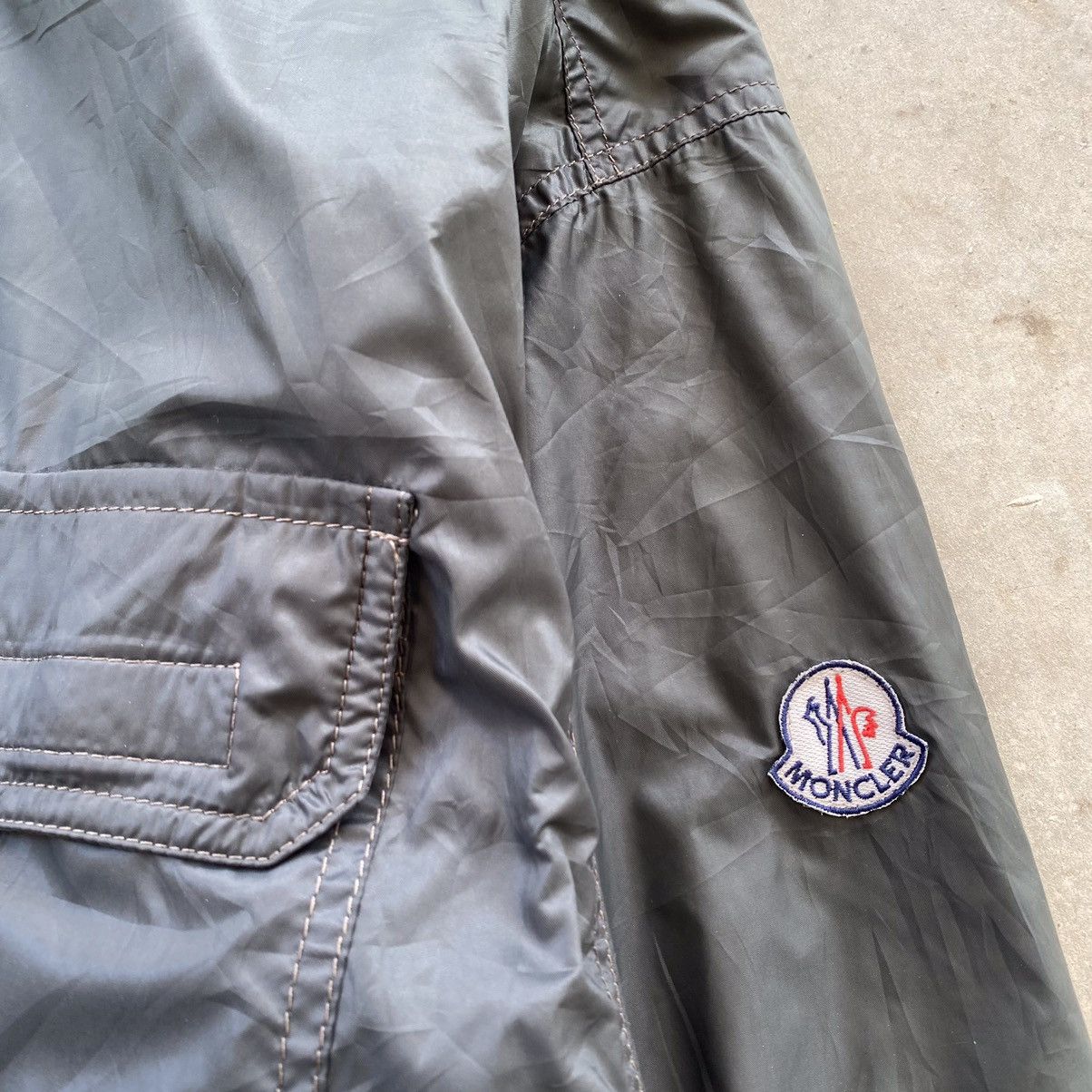 Moncler MONCLER Vintage Reversible Hidden Hoodie Jacket Size US S / EU 44-46 / 1 - 10 Thumbnail