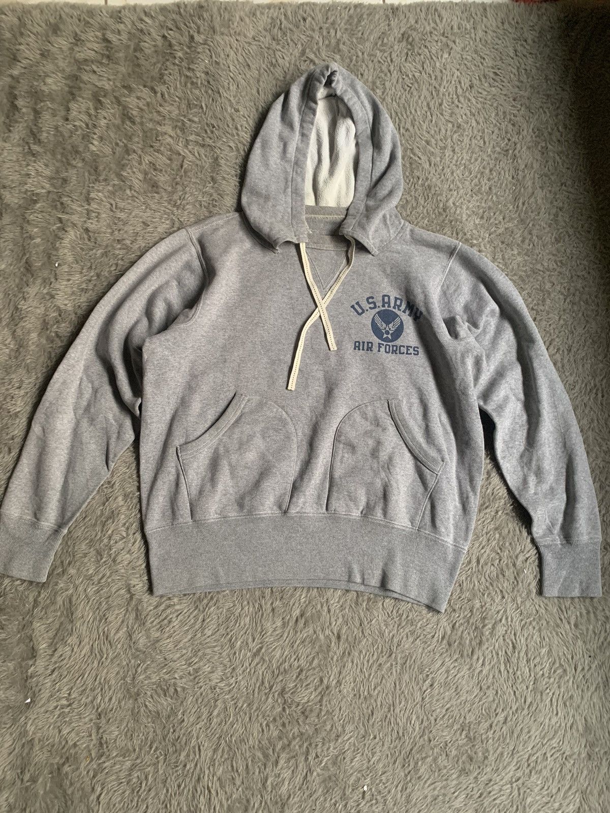 image of Mchill Toys Mccoy V Neck After Hooded in Grey, Men's (Size Medium)