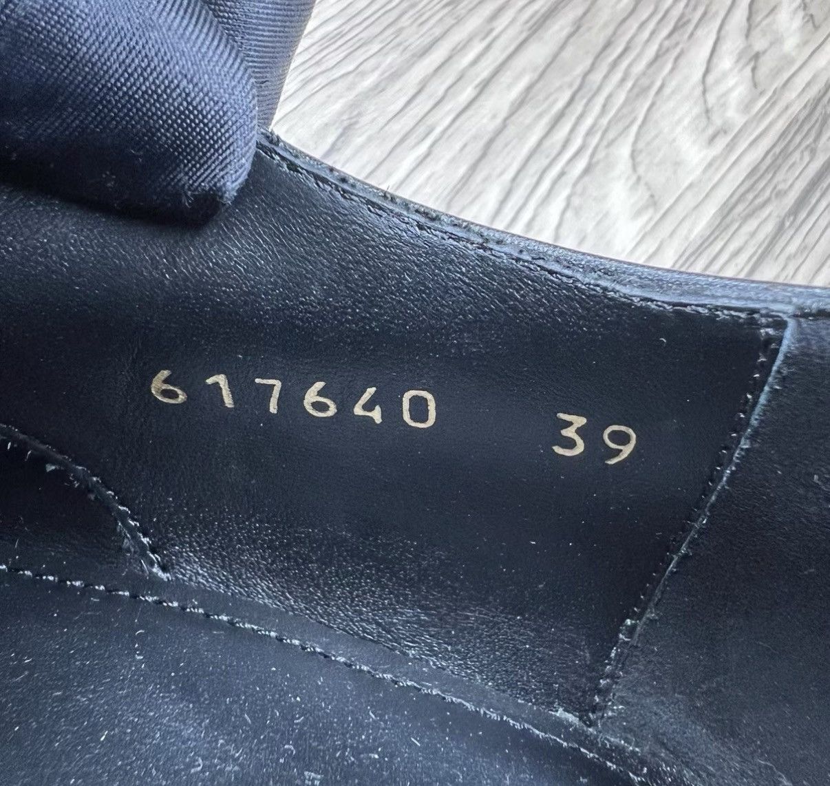 Balenciaga Balenciaga Black Square-toe Leather Shoes J41 Size US 6.5 / EU 39-40 - 7 Thumbnail
