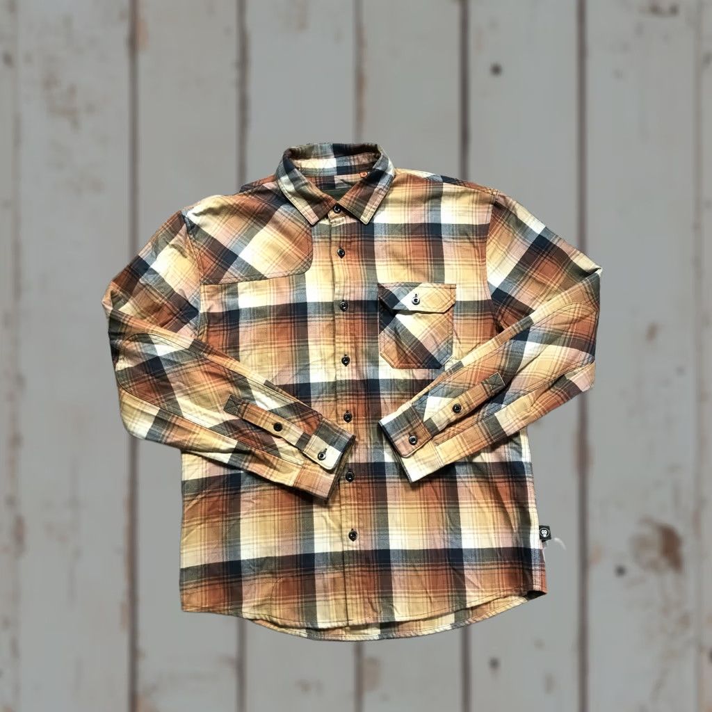 Vintage Howler Bros Shirt Mens Medium Brown Plaid Western Button Up Long Sleeve Harker Size US M / EU 48-50 / 2 - 1 Thumbnail