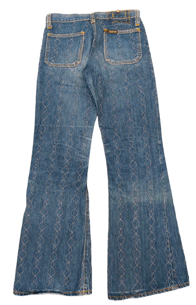 Hysteric Glamour 💥LAST CALL💥 Blueway Flare Denim Size 27" / US 4 / IT 40 - 3 Thumbnail