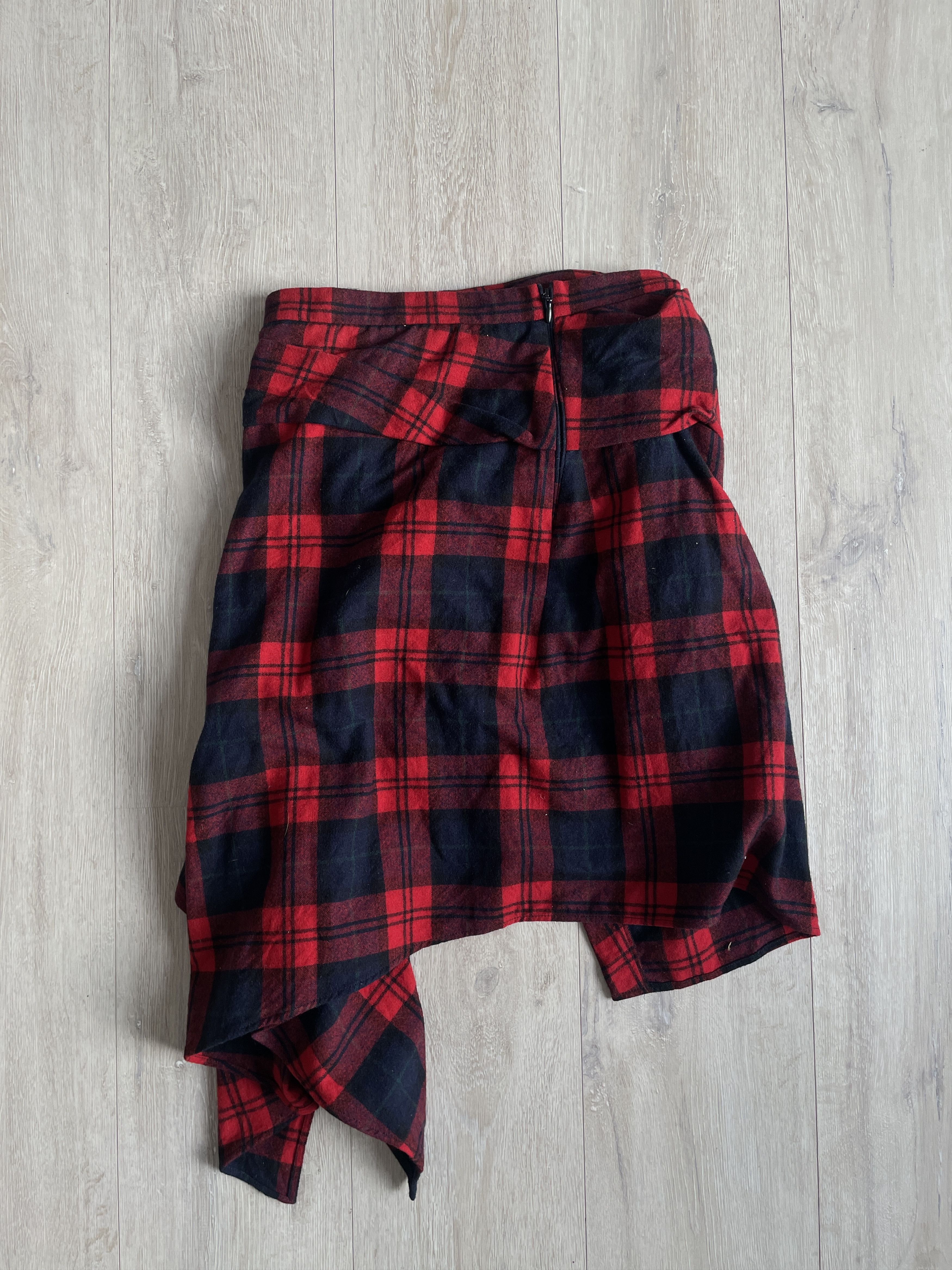 Dsquared2 Dsquared2 AW17 runway tartan shirt skirt Size 28" / US 6 / IT 42 - 4 Thumbnail