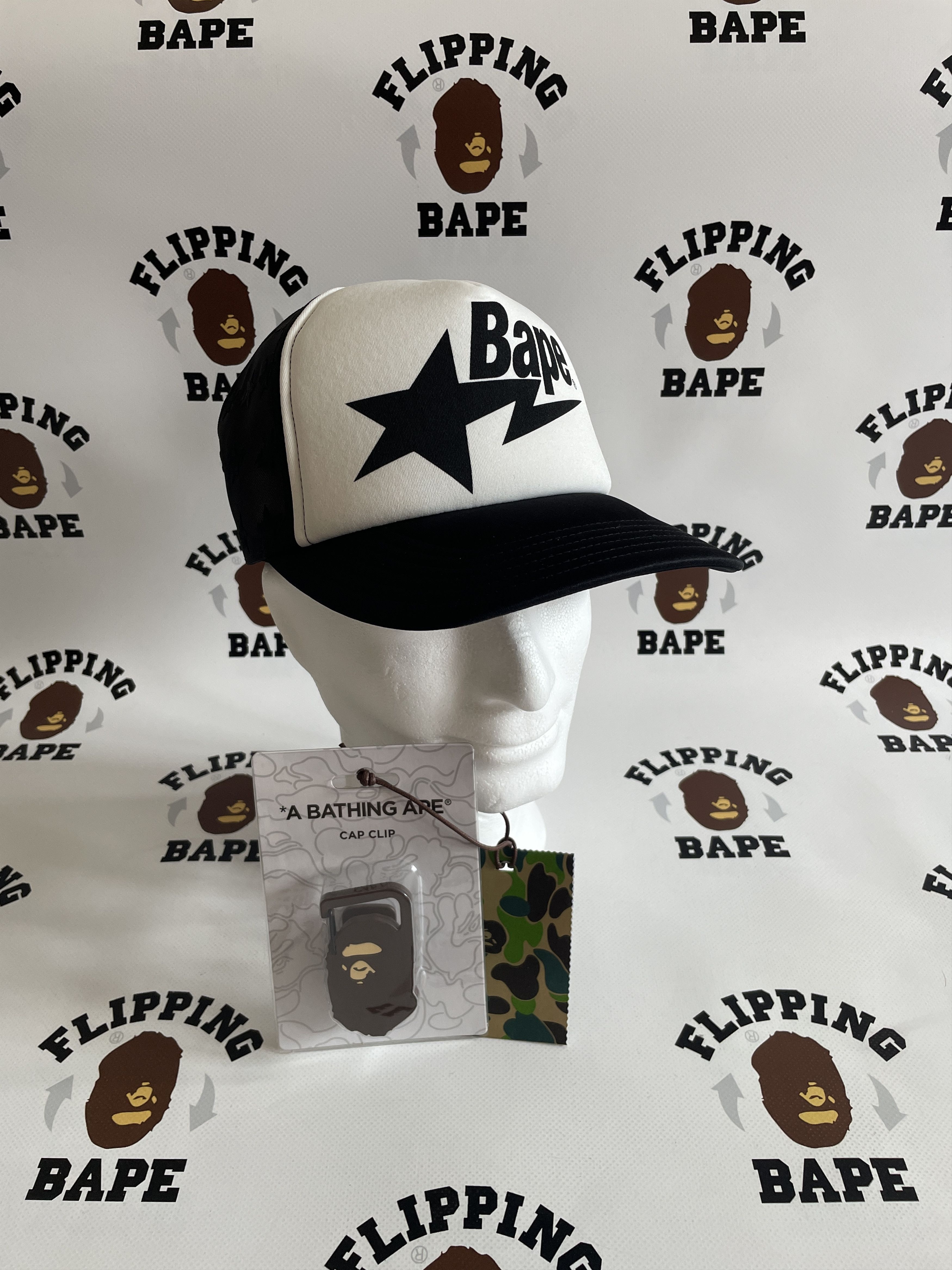 Bape BAPE STA ALLOVER MESH CAP 2024 Size ONE SIZE - 2 Thumbnail