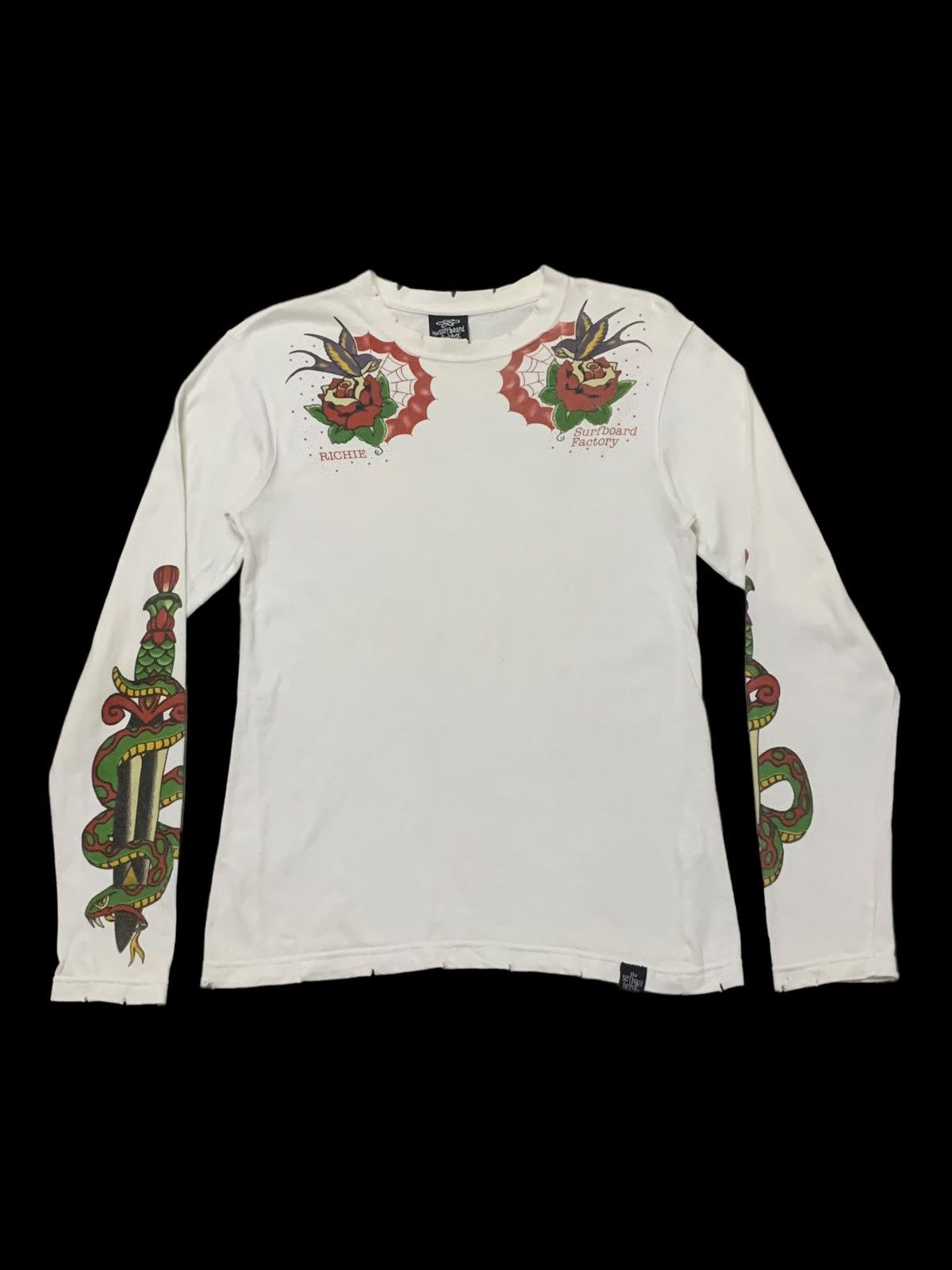 Hysteric Glamour Vintage Hysteric Glamour Style Yakuza Tattoo L/S Tees Size US M / EU 48-50 / 2 - 2 Thumbnail