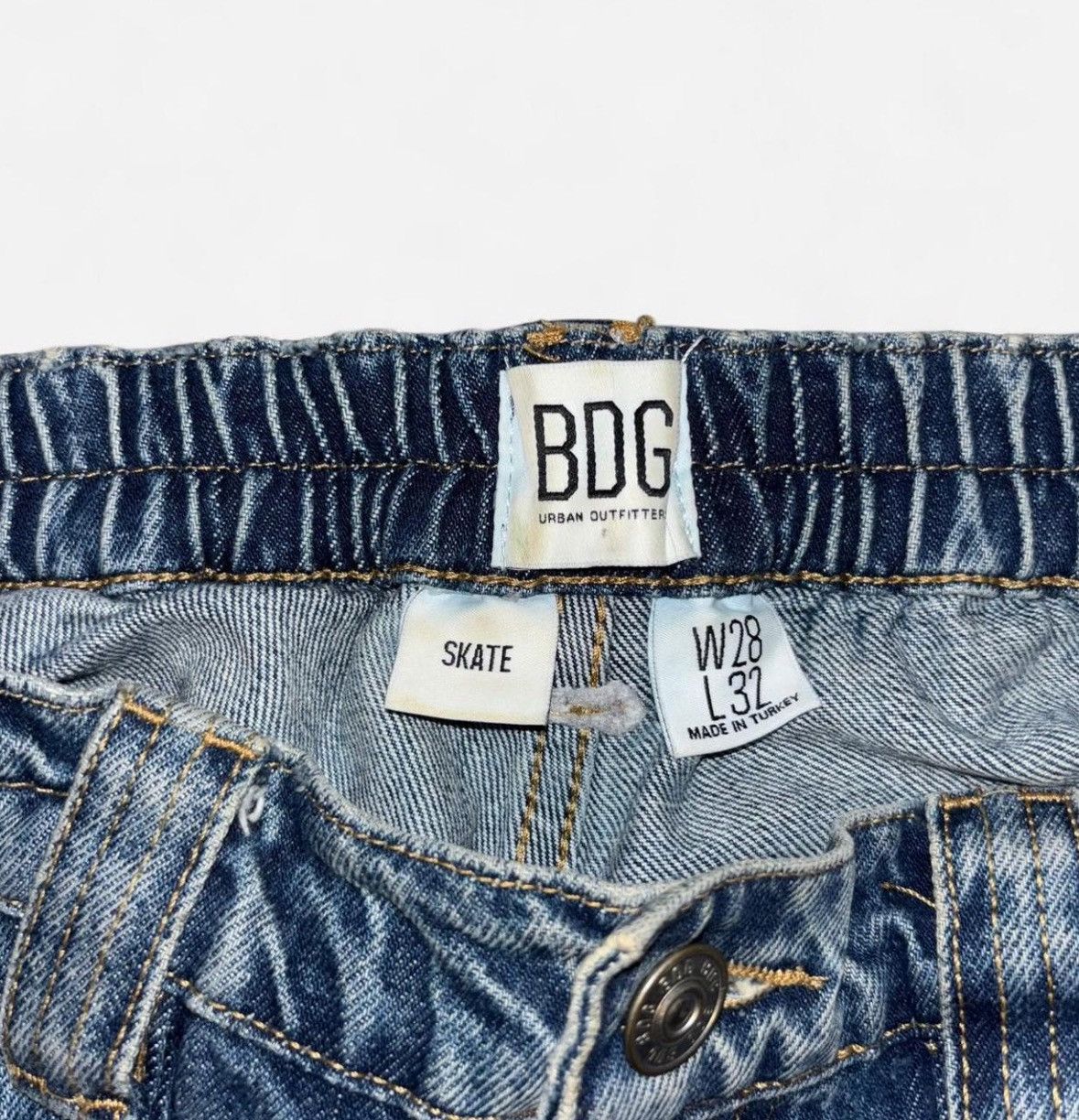 Urban Outfitters Urban Outfitters Cargo Jeans Size 28" / US 6 / IT 42 - 4 Thumbnail