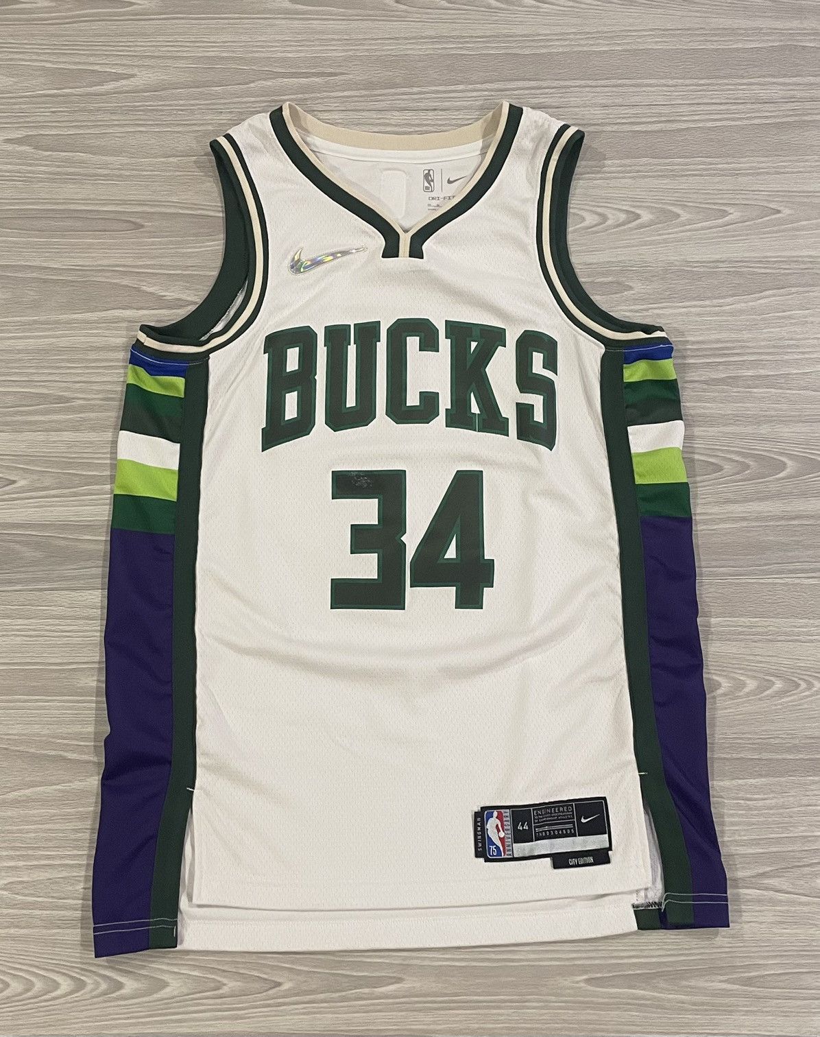 Nike Nike Giannis Antetokounmpo #34 Bucks Jersey Mens Size Medium Size US M / EU 48-50 / 2 - 4 Thumbnail