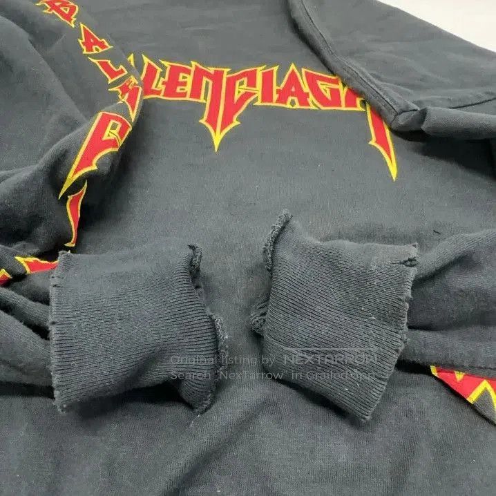 Balenciaga Balenciaga Black Long Sleeve Rock Graphic Sweatshirt. Size US M / EU 48-50 / 2 - 6 Thumbnail