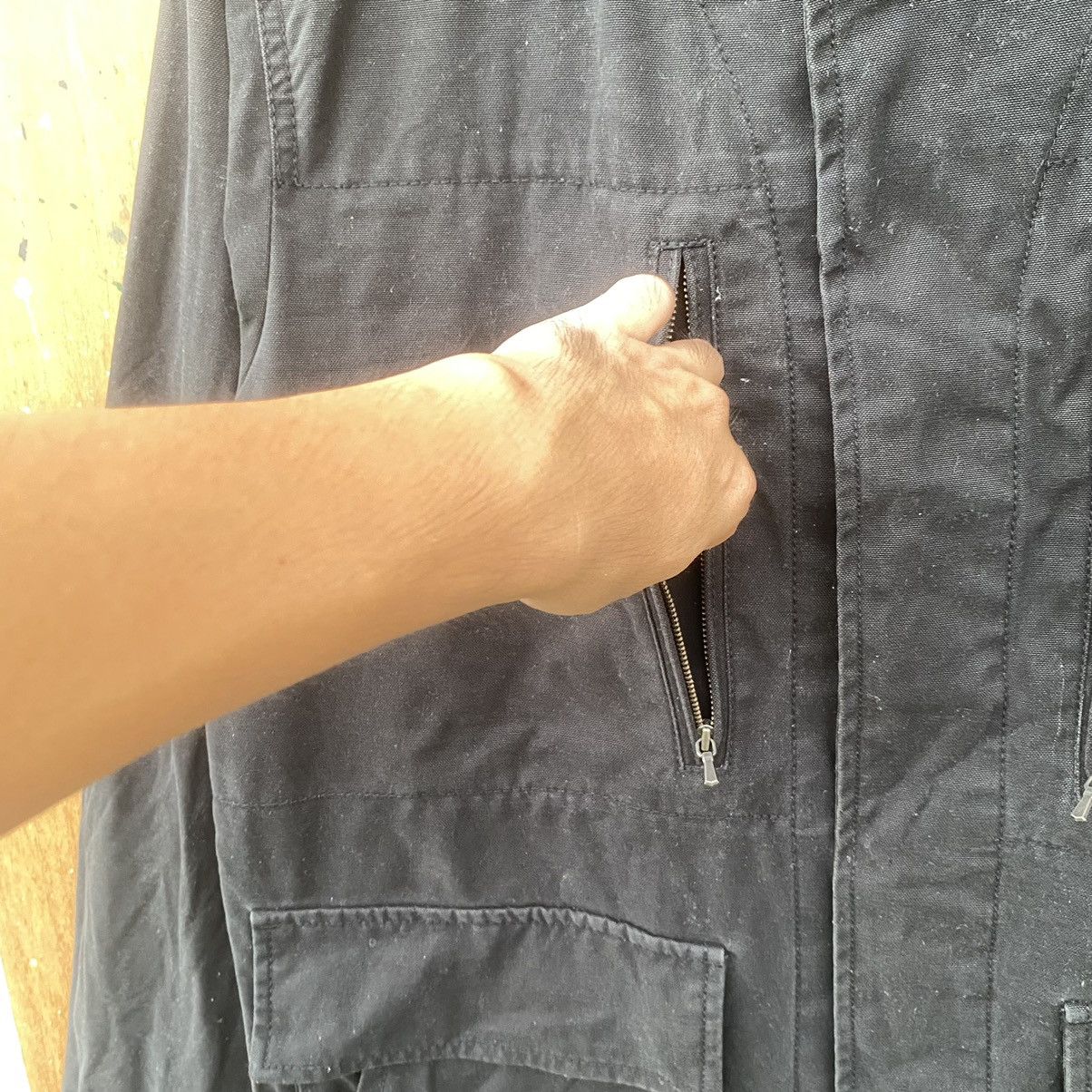 Japanese Brand × Uniqlo × Vintage Vintage Y2k Uniqlo Duck Canvas Multi Pocket Jacket Size US L / EU 52-54 / 3 - 7 Thumbnail