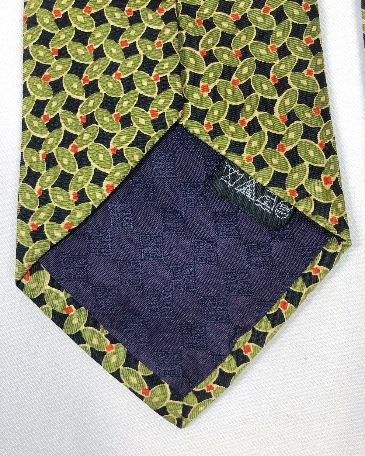 Givenchy Rare Vintage Monsieur Givenchy Silk Tie Size ONE SIZE - 5 Thumbnail